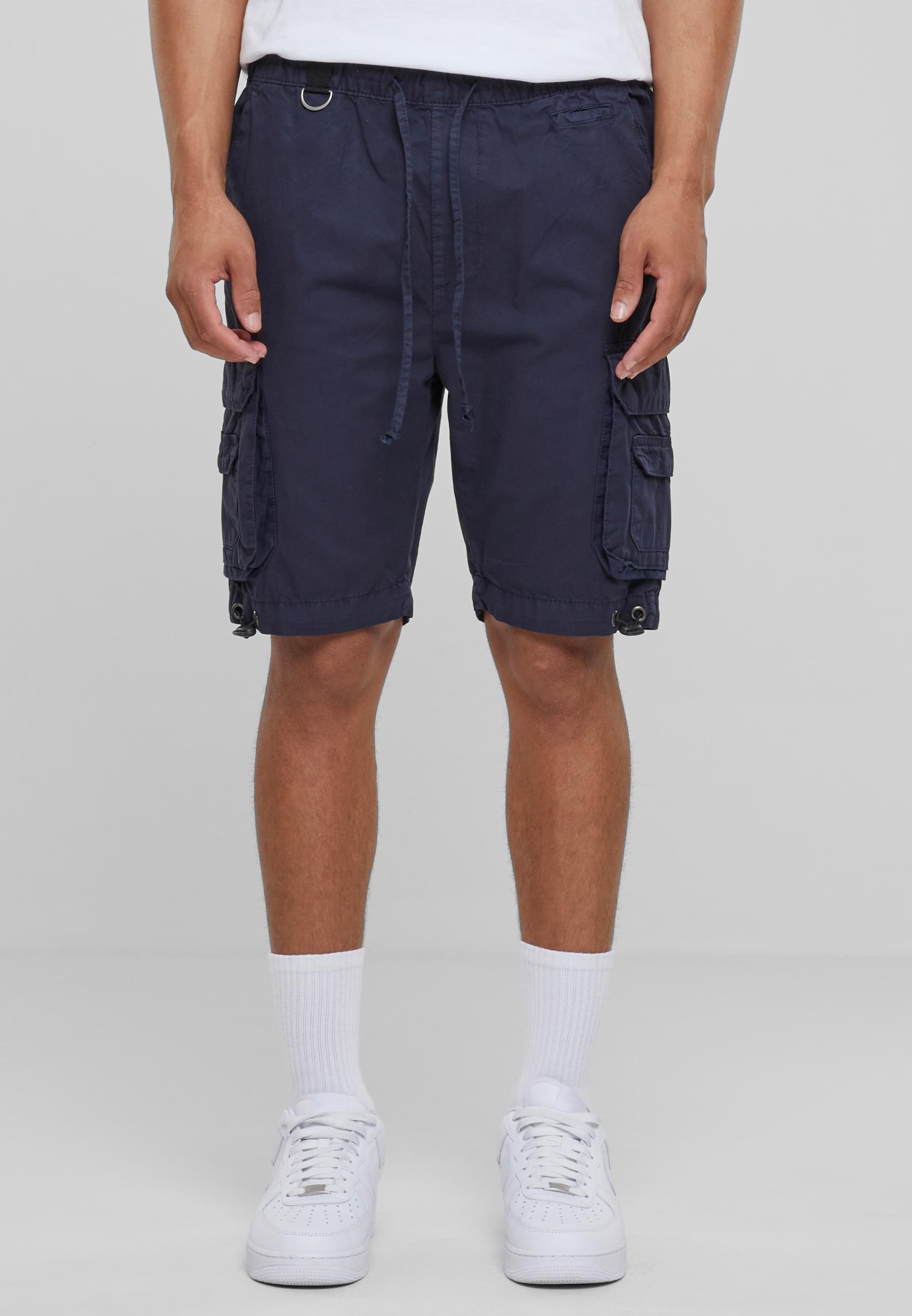 URBAN CLASSICS Stoffhose »Urban Classics Herren Double Pocket Cargo Shorts«, (1 tlg.)