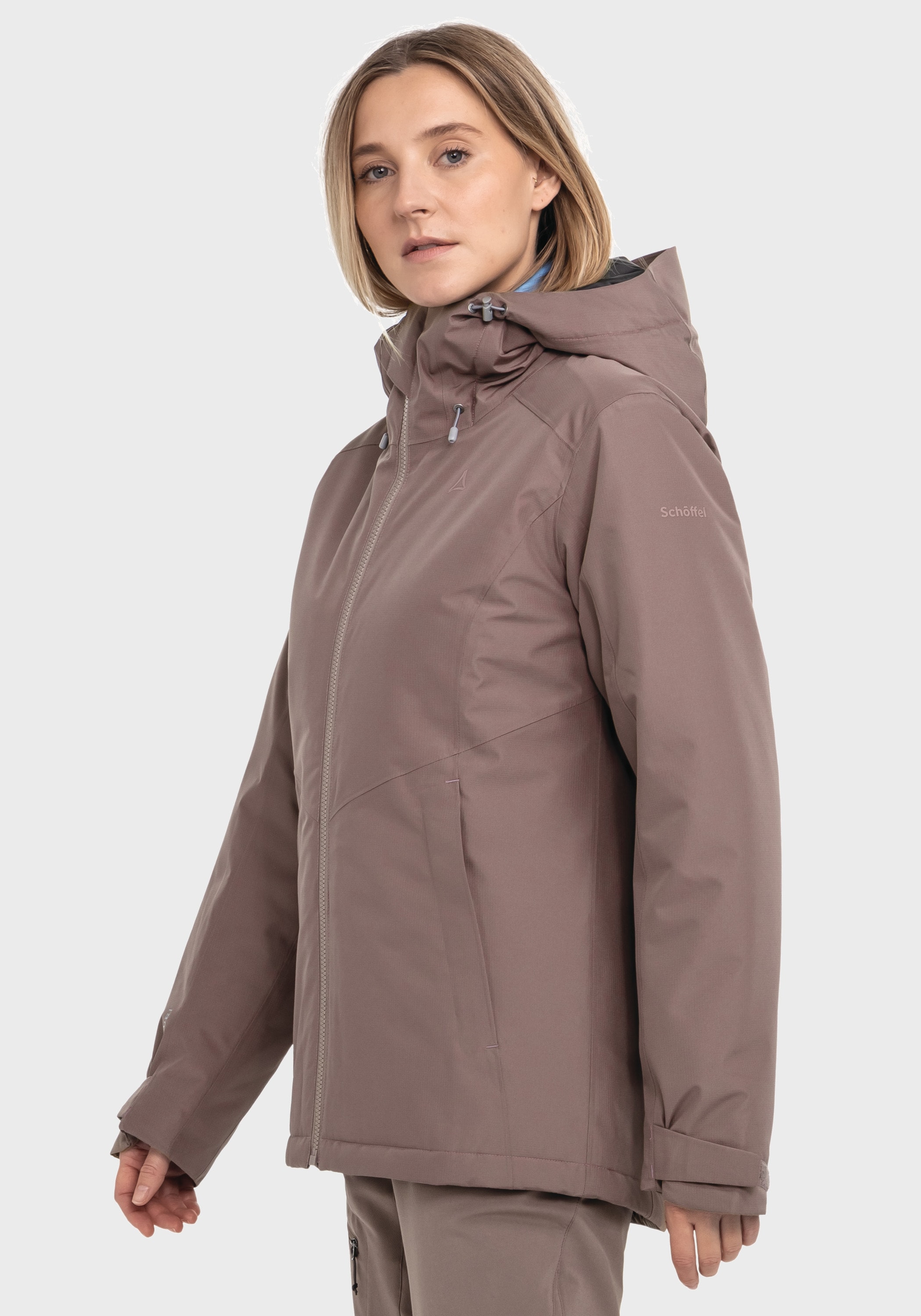 Schöffel Outdoorjacke »Hiking Ins Jacket Style Wildkar WMS«, mit Kapuze