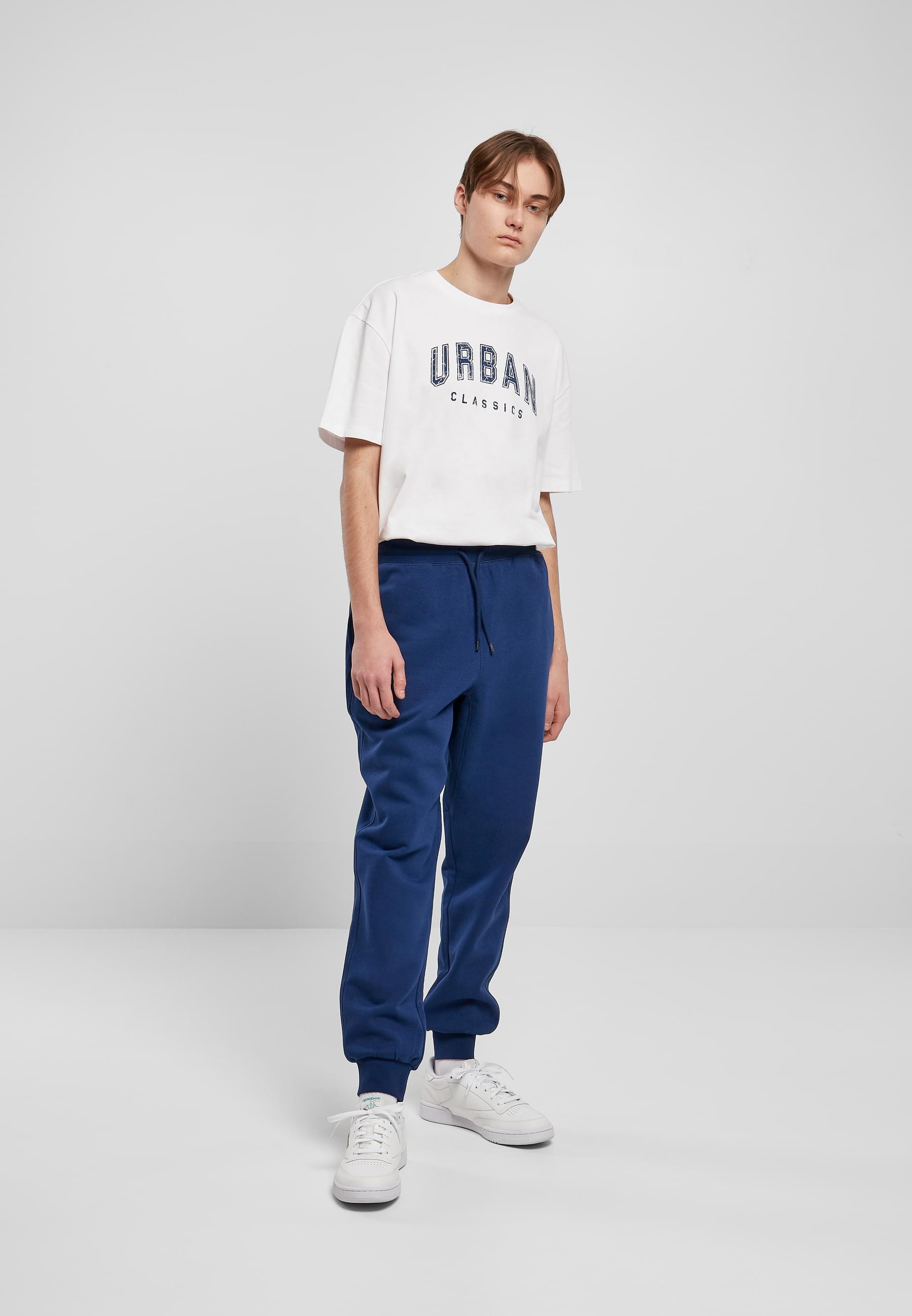 URBAN CLASSICS Stoffhose »Urban Classics Herren Basic Sweatpants«, (1 tlg.)