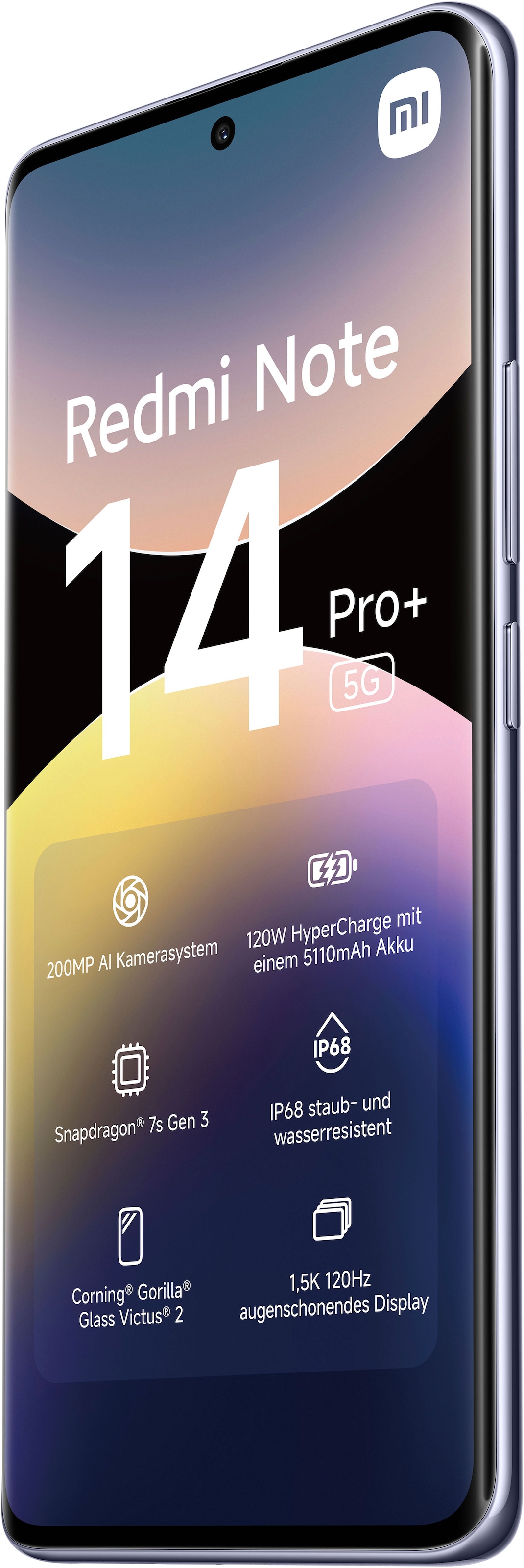 Xiaomi Smartphone »Redmi Note 14 Pro+ 5G«, purple