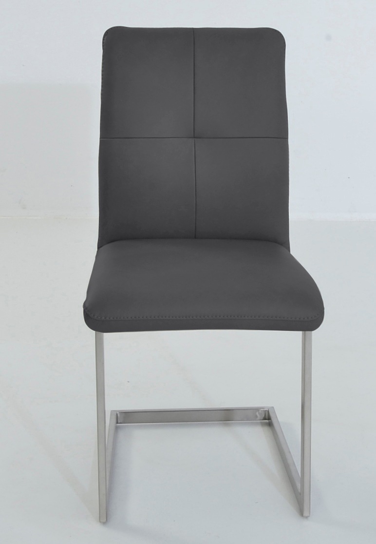 K+W Komfort & Wohnen Freischwinger "6511" () Freischwinger mit Hochkantrohr günstig online kaufen