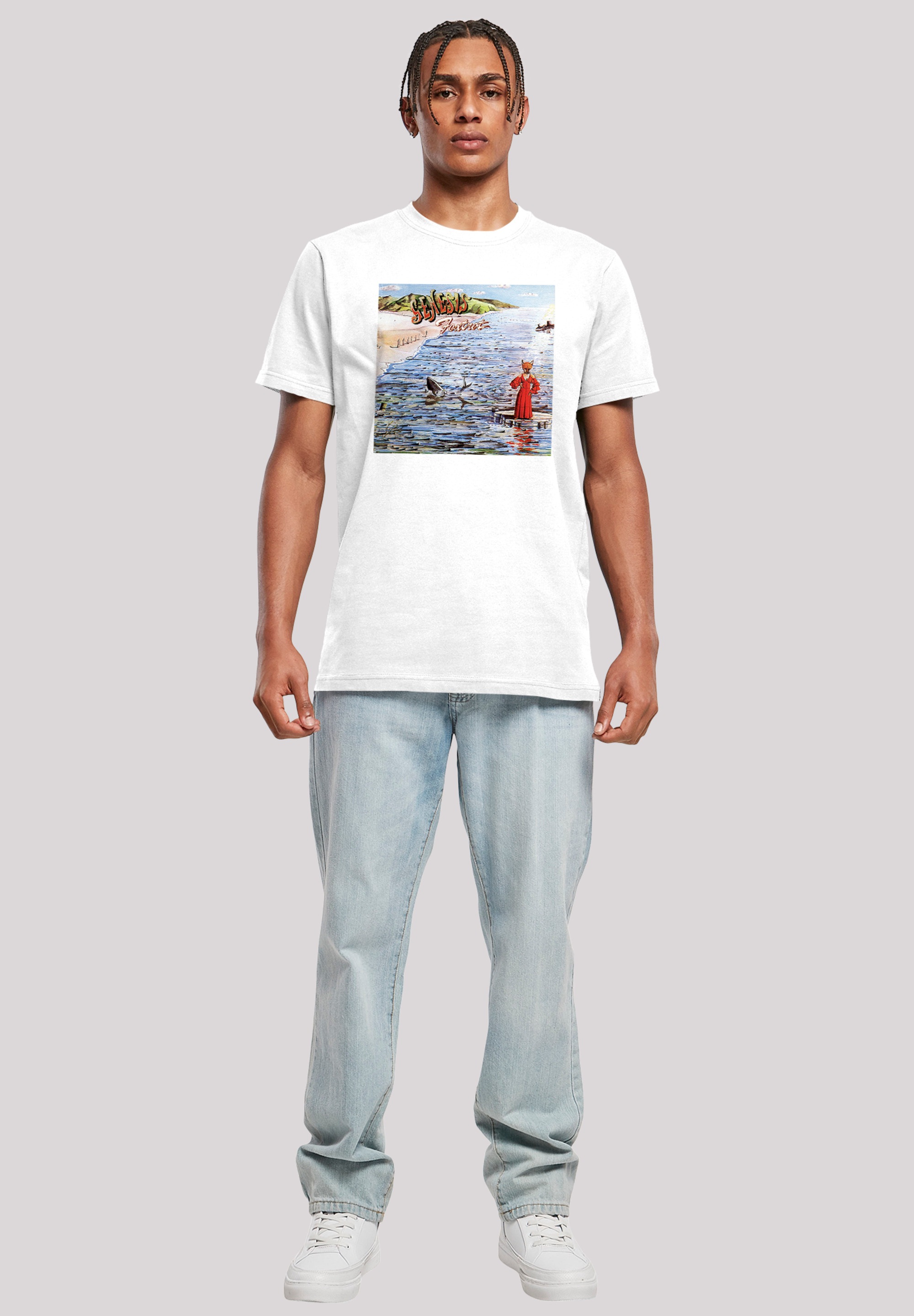 F4NT4STIC T-Shirt »Genesis Foxtrot Album Cover«, Herren,Premium Merch,Regular-Fit,Basic,Bandshirt