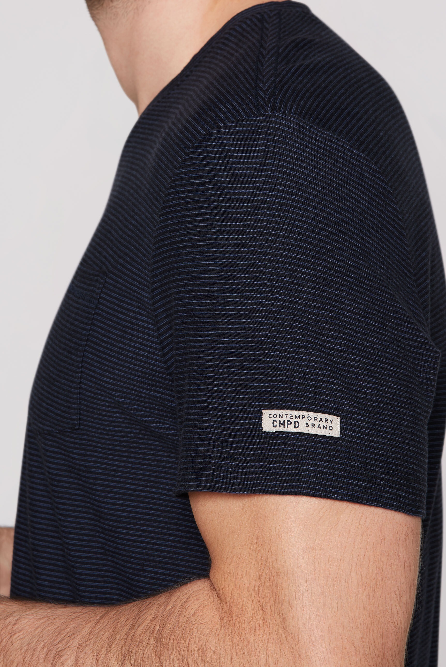 CMPD V-Shirt, aus Baumwolle