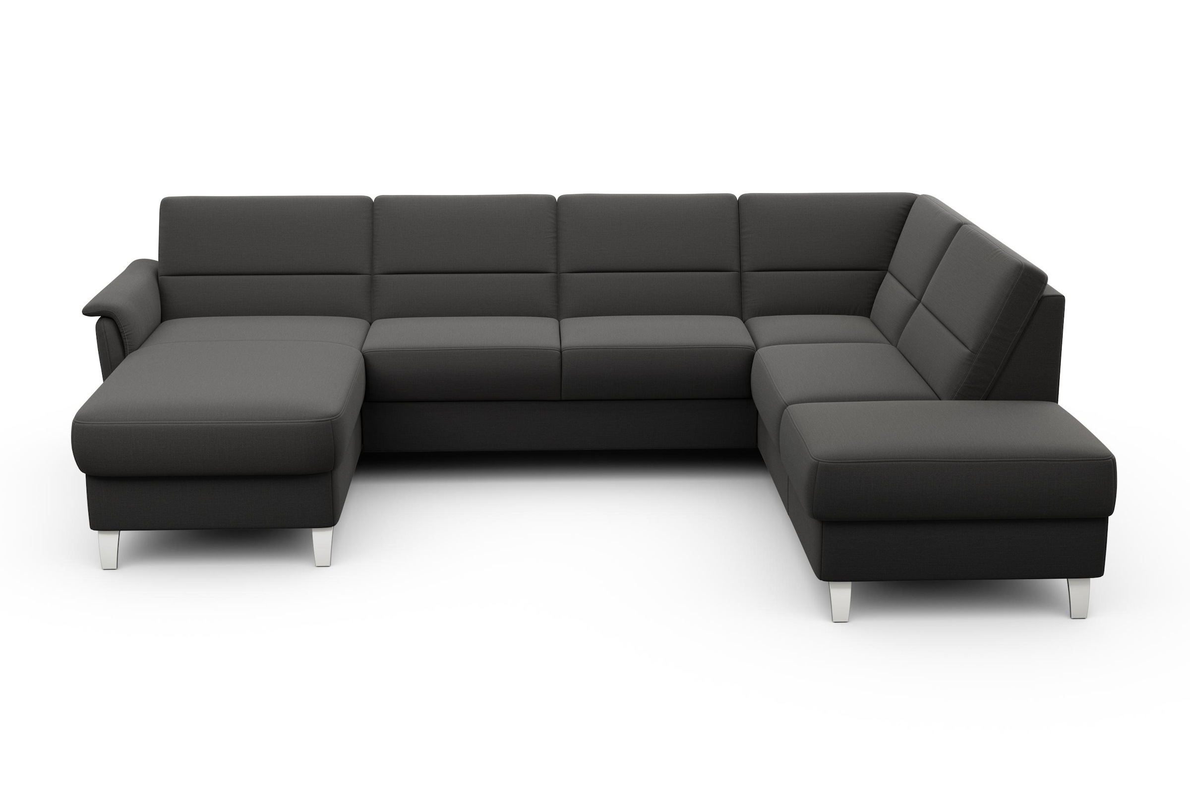 sit&more Wohnlandschaft "Palmera U-Form, B: 308 cm", optional Bettfunktion günstig online kaufen