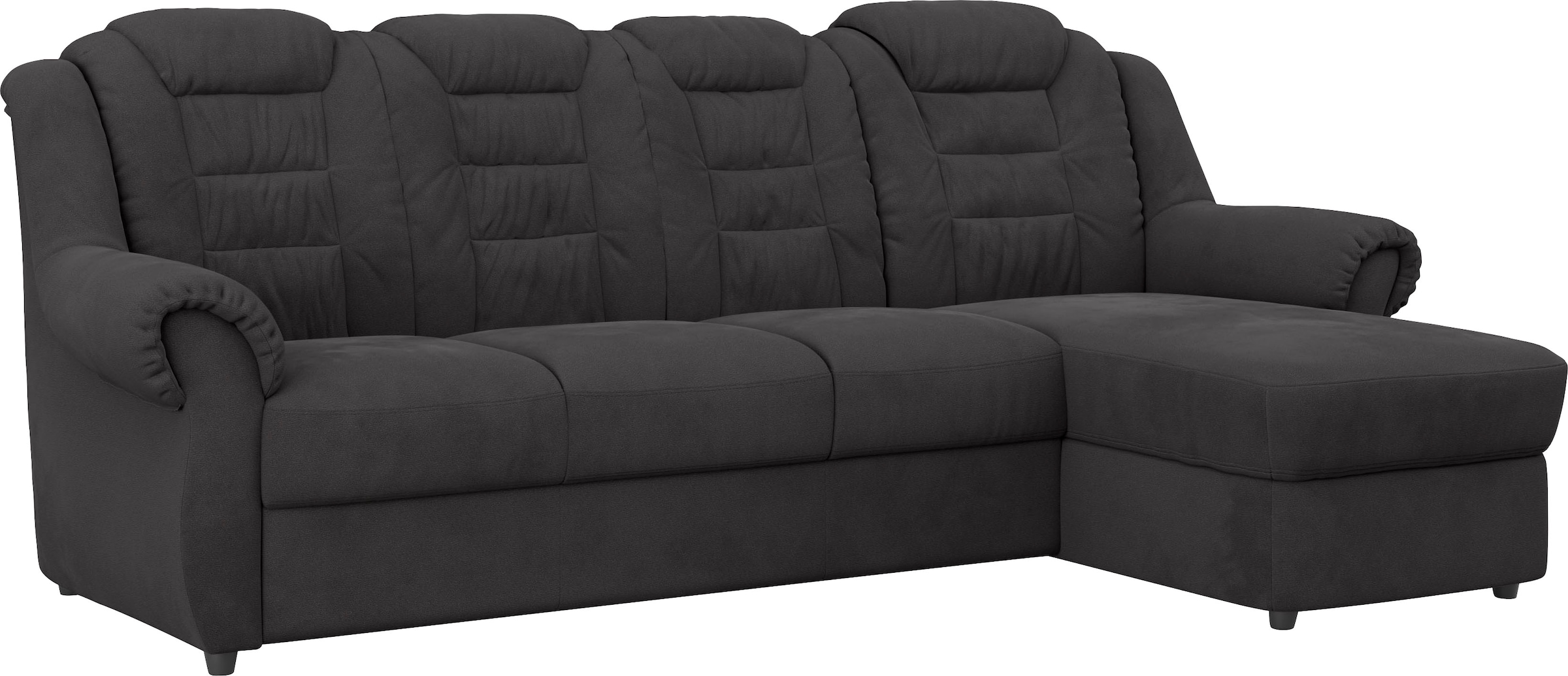 Home affaire Ecksofa »Boston L-Form«, mit hoher Rückenlehne, wahlweise mit Bettfunktion