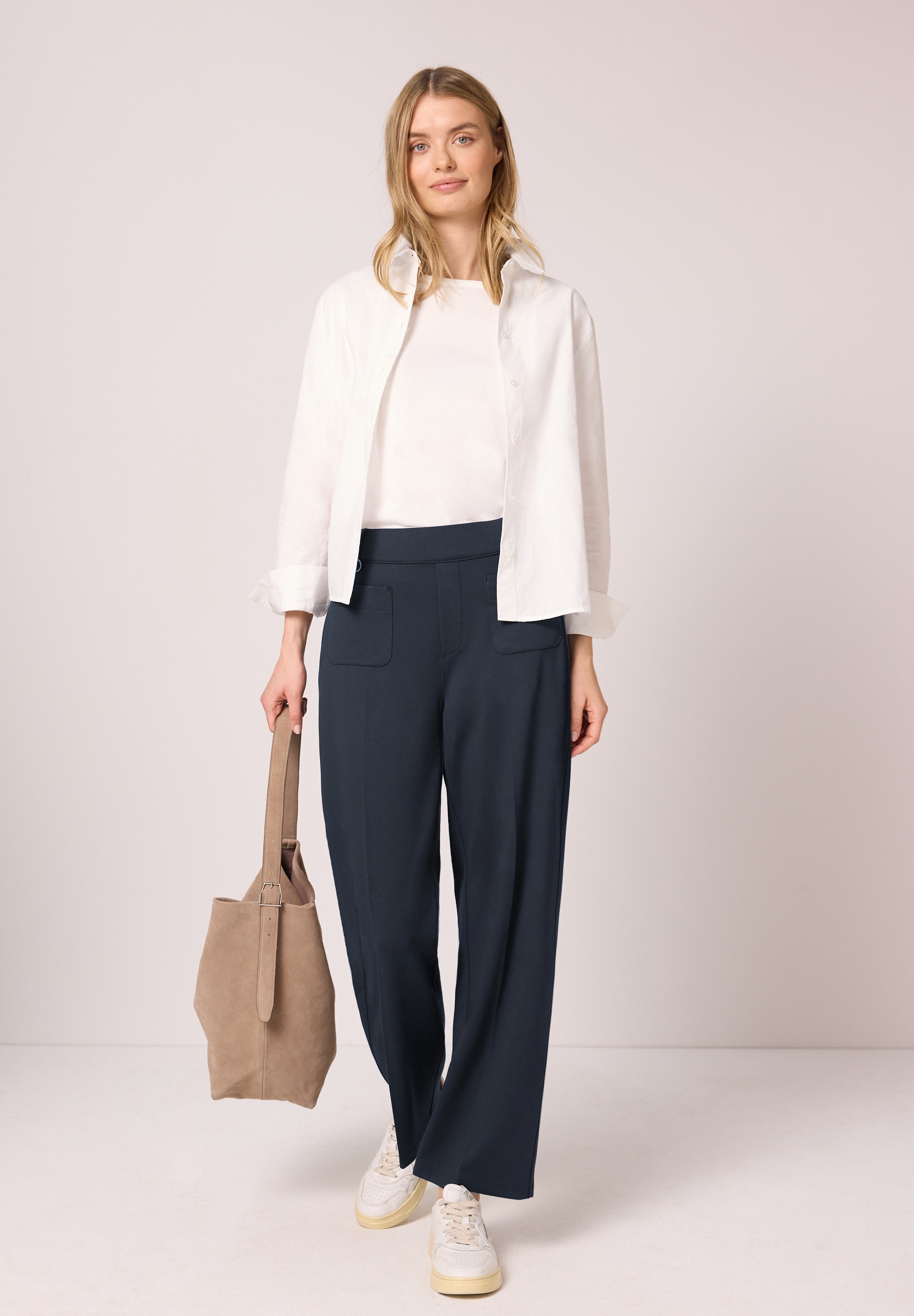 STREET ONE Stoffhose  High Waist