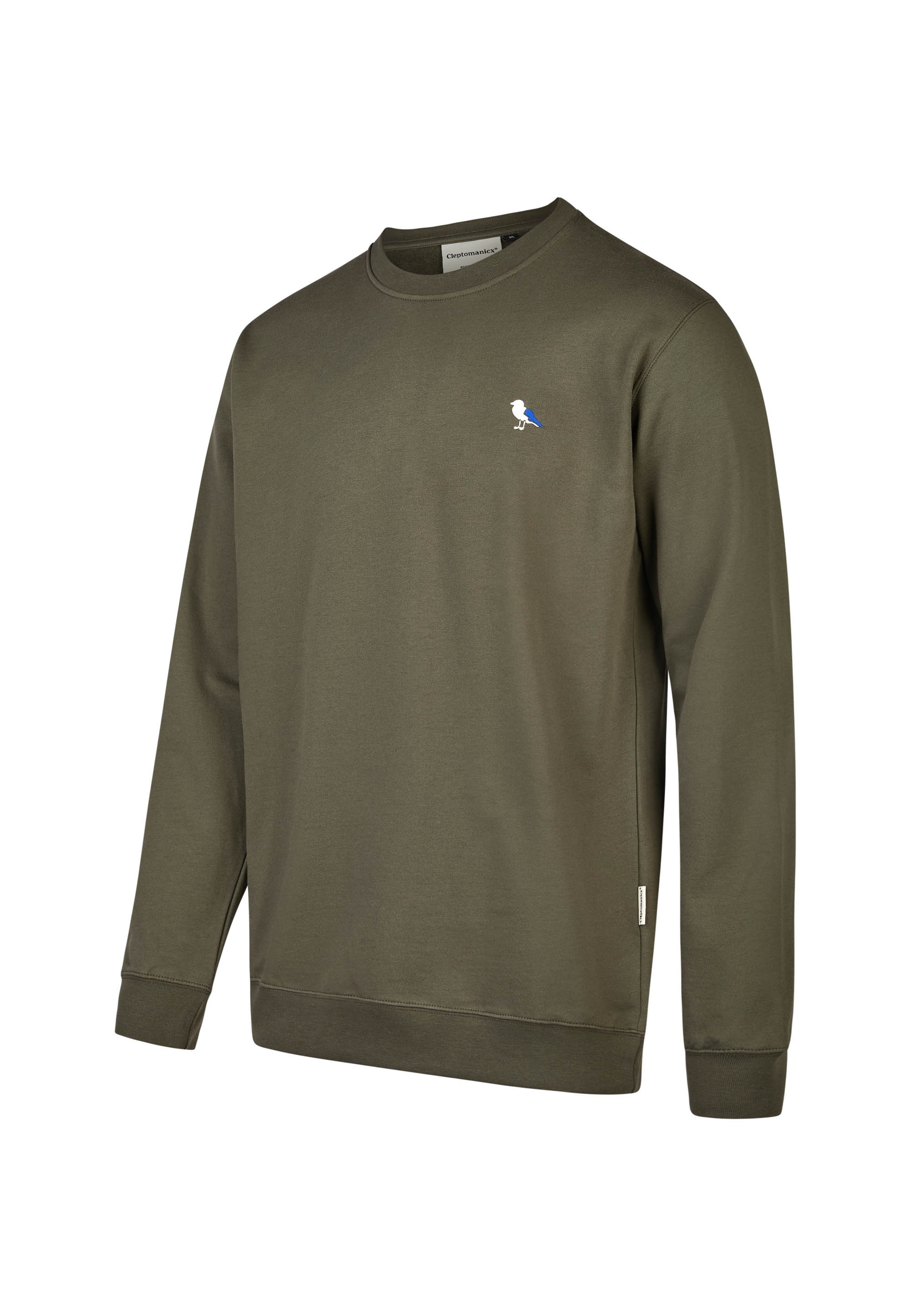 Cleptomanicx Sweatshirt »Embro Gull«, mit kleiner Möwen-Stickerei
