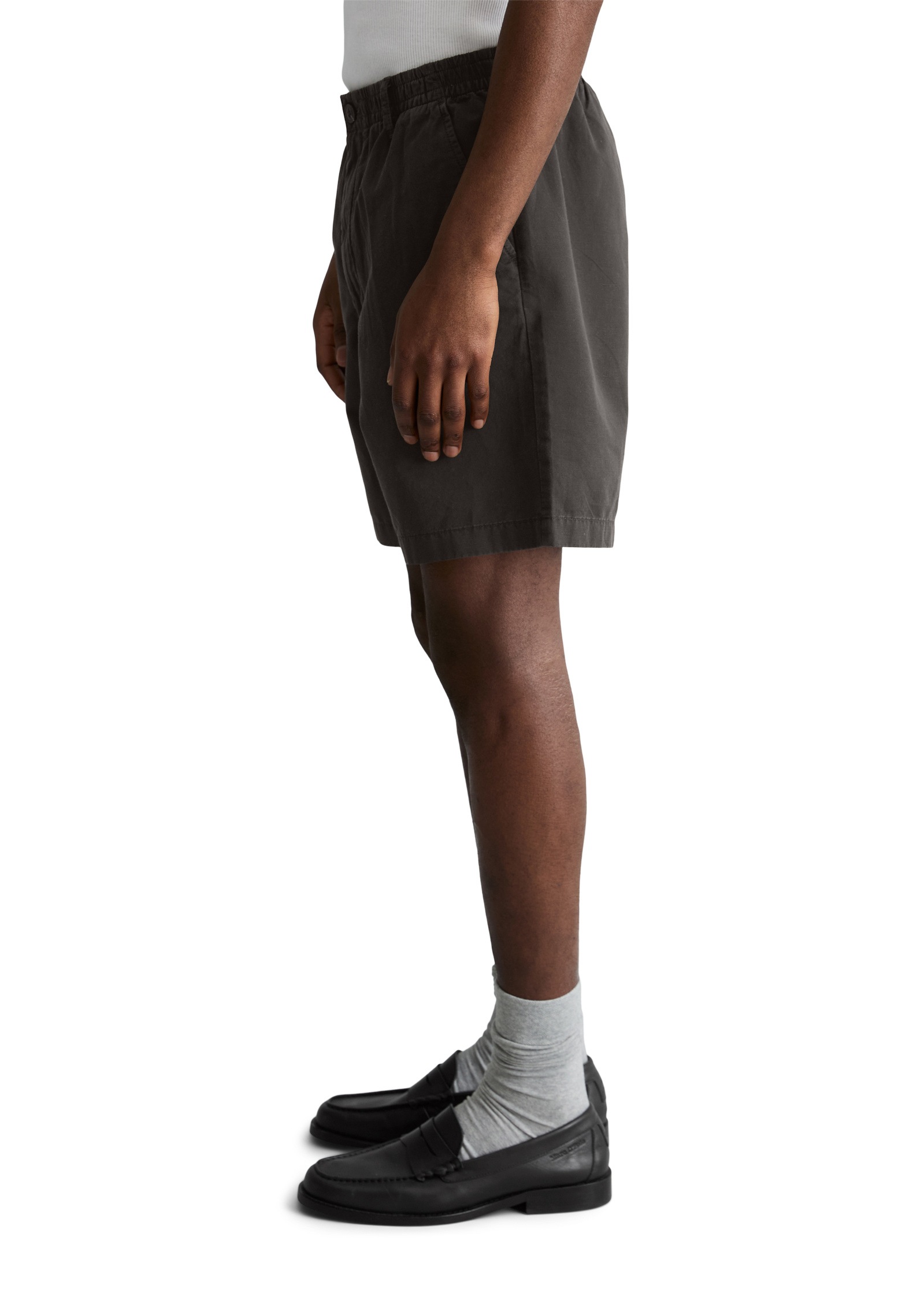 Marc OPolo DENIM Shorts "aus Bio-Baumwolle und Leinen" günstig online kaufen