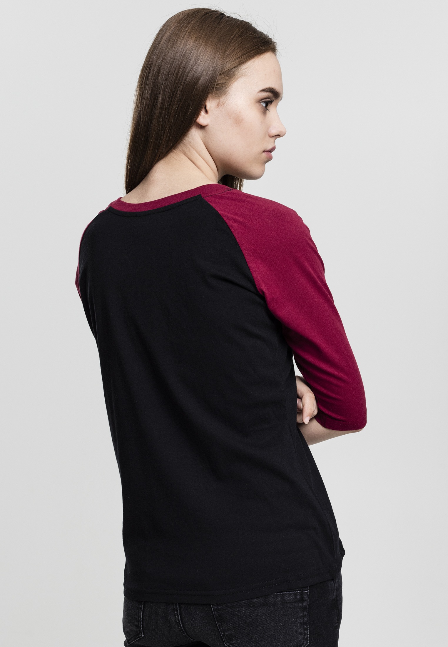 URBAN CLASSICS T-Shirt »Damen 3/4 kaufen | Tee«, Ladies online BAUR tlg.) Raglan Contrast (1