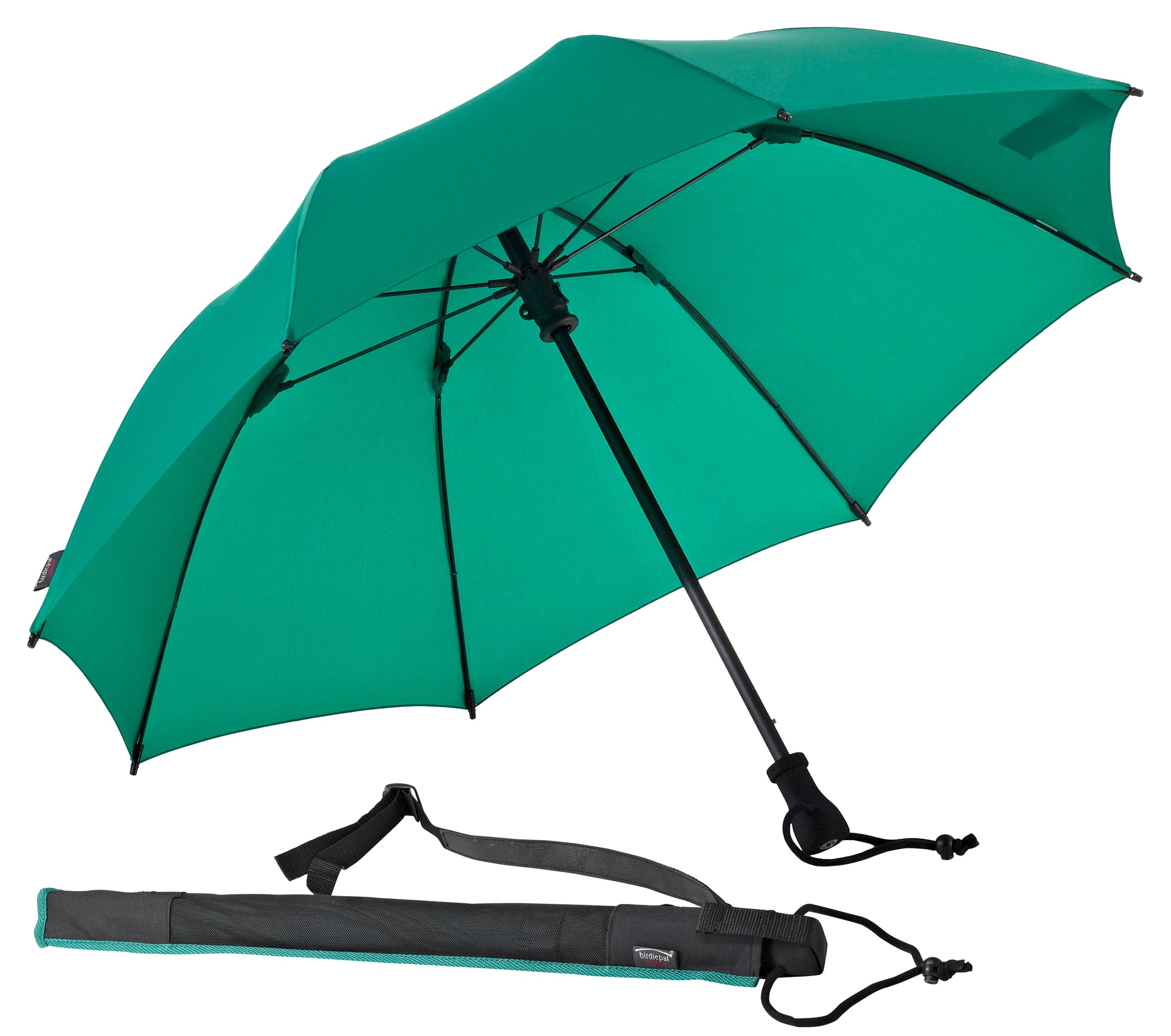 Stockregenschirm »birdiepal® outdoor«, extra stabil, mit Schultertragegurt und...