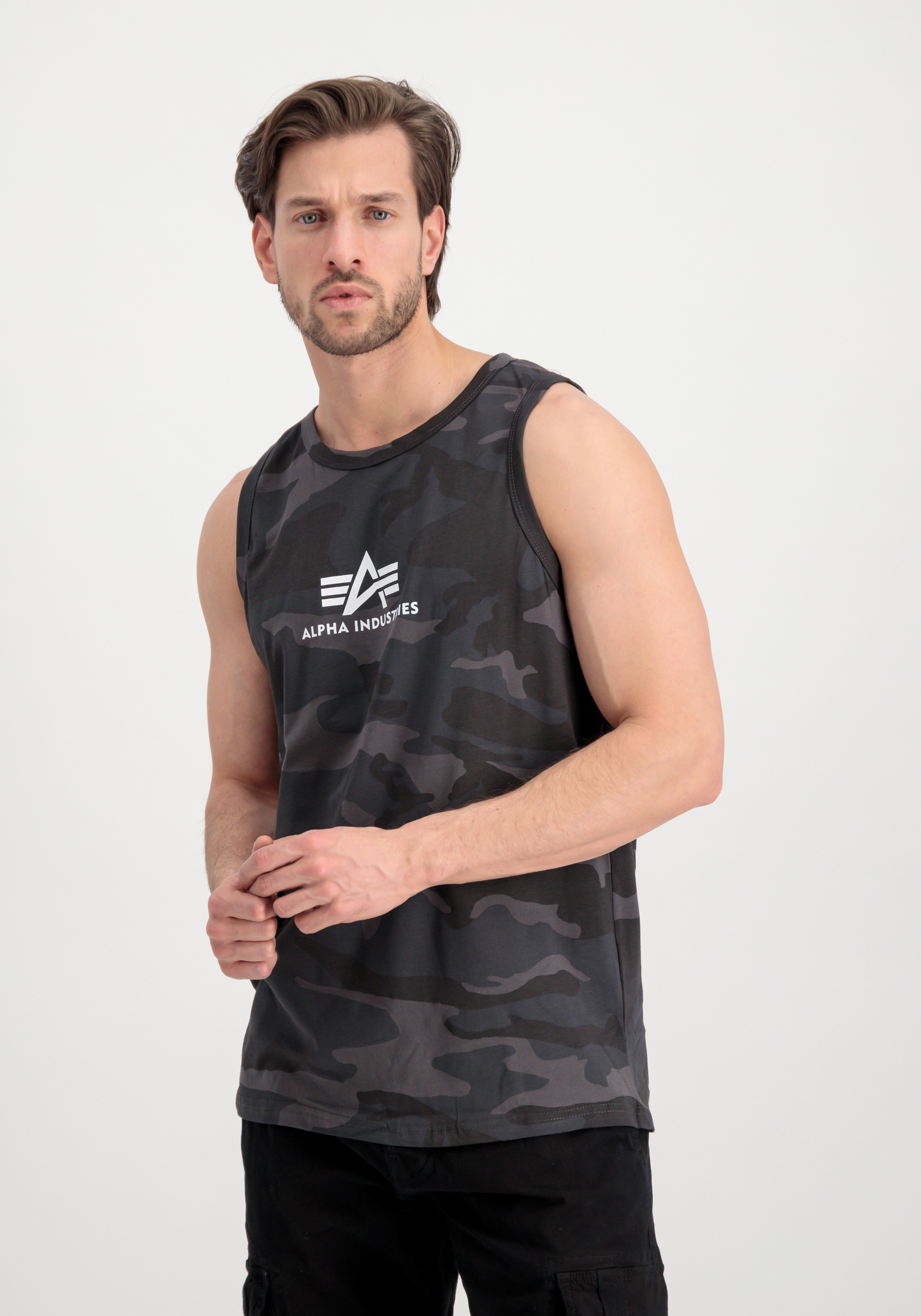 Alpha Industries Muscleshirt "Alpha Industries Men - Tanks Basic Tank Camo" günstig online kaufen