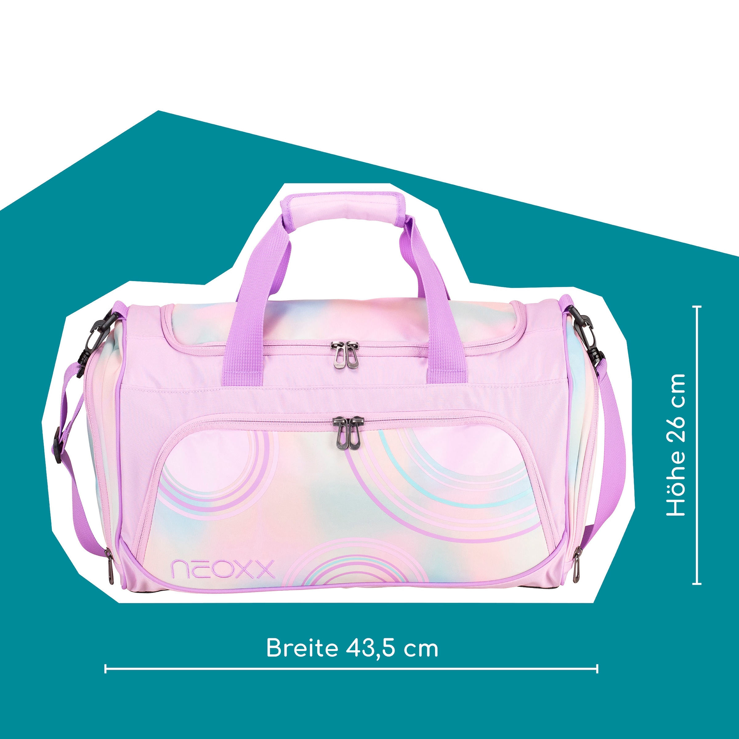 neoxx Sporttasche »Move, Candy Party«, teilweise aus recyceltem Material
