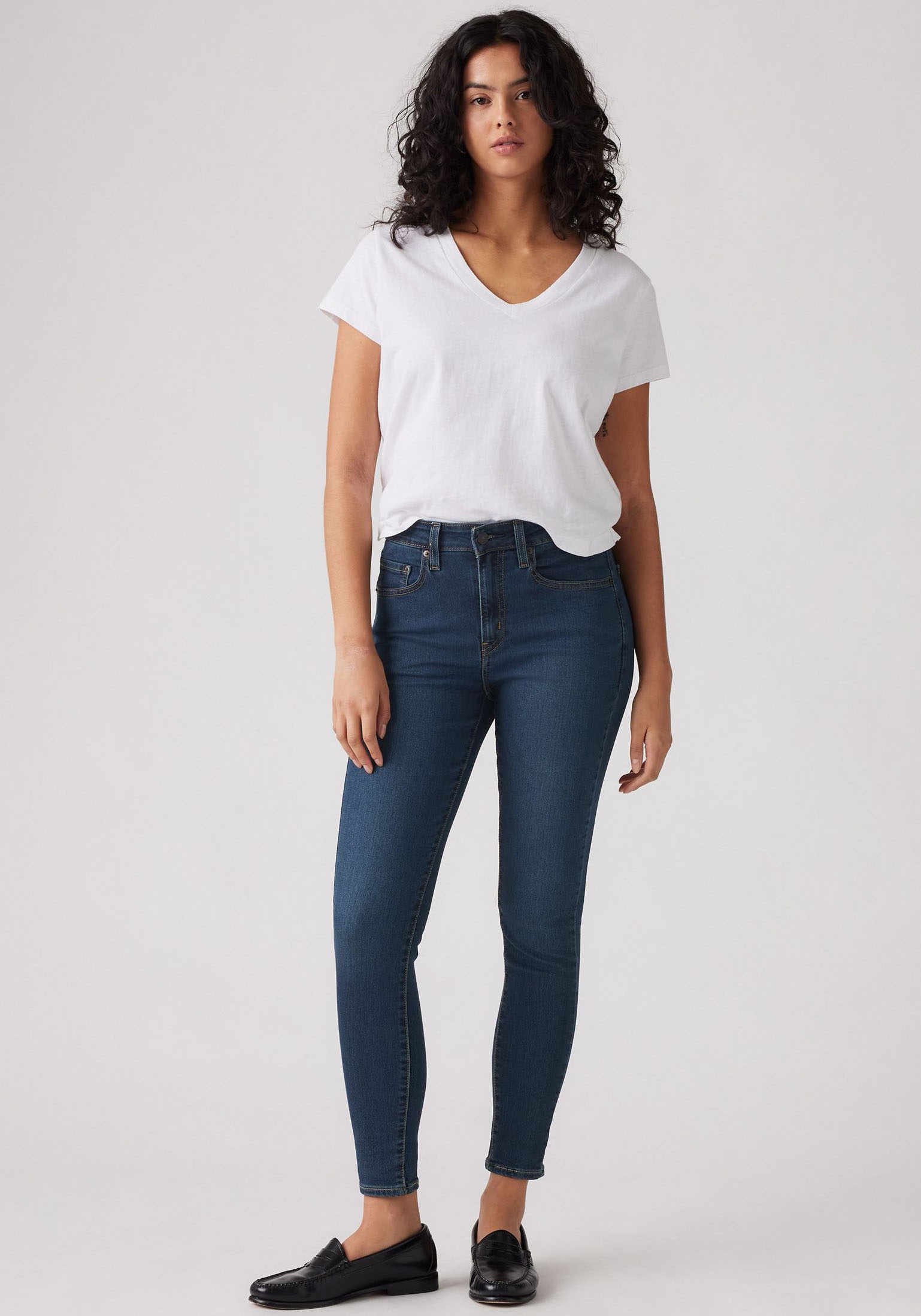Levis Skinny-fit-Jeans "721 HIGH RISE SKINNY" mit hohem Bund günstig online kaufen