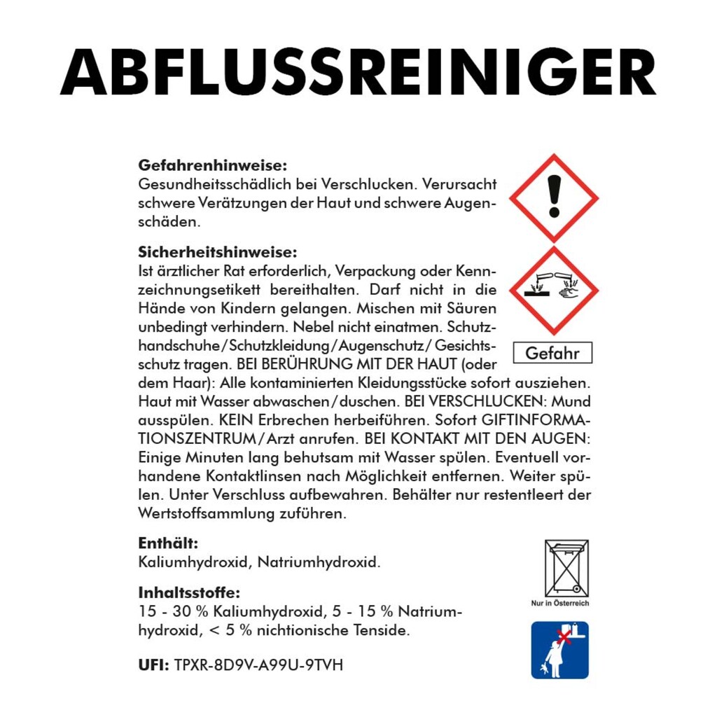 ABACUS Rohrreiniger, (Set)