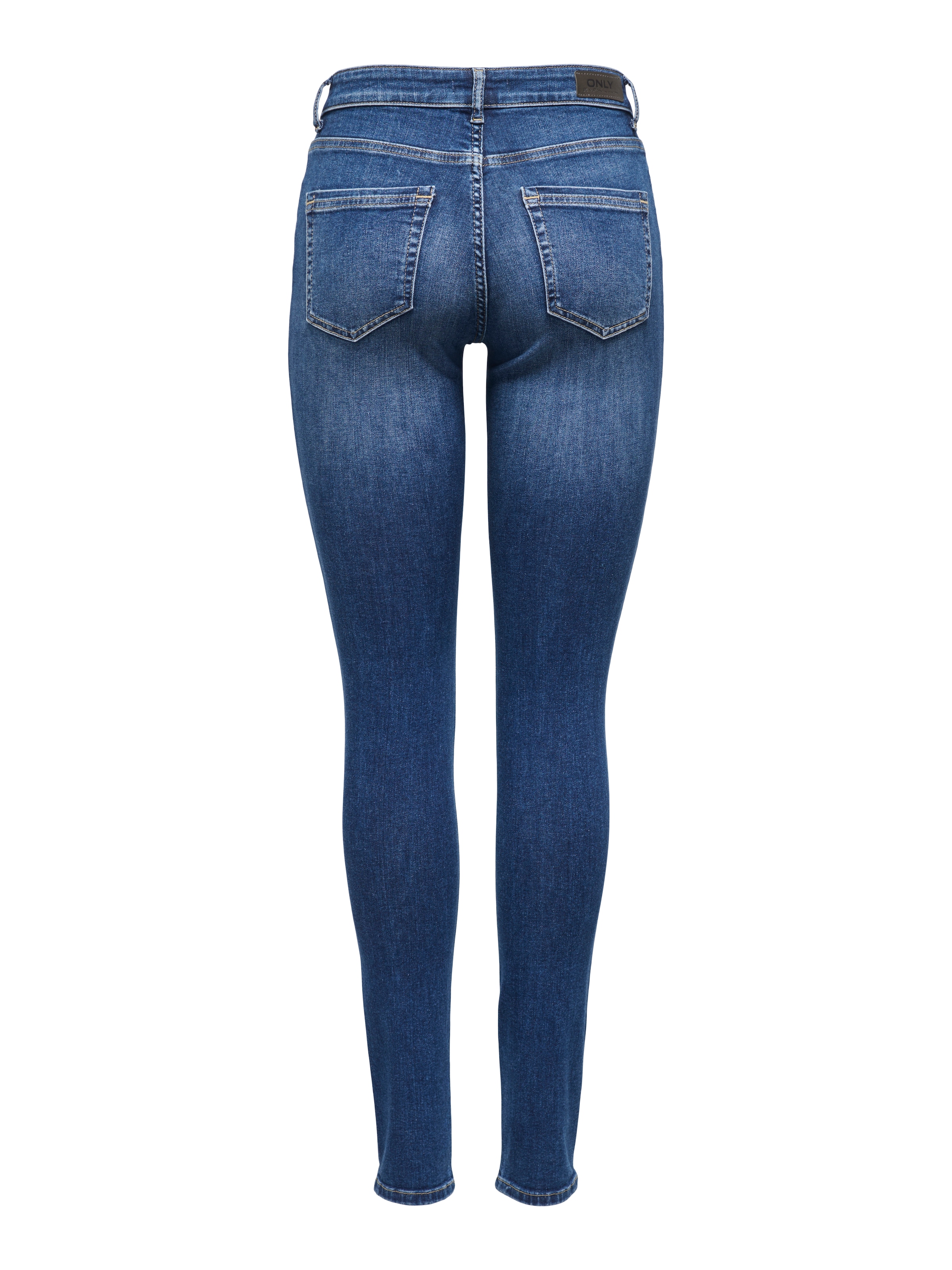 ONLY Skinny-fit-Jeans »ONLBLUSH MID WAIST SKINNY DNM BOX« Baumwollmischung, skinny fit, mittlere Taille
