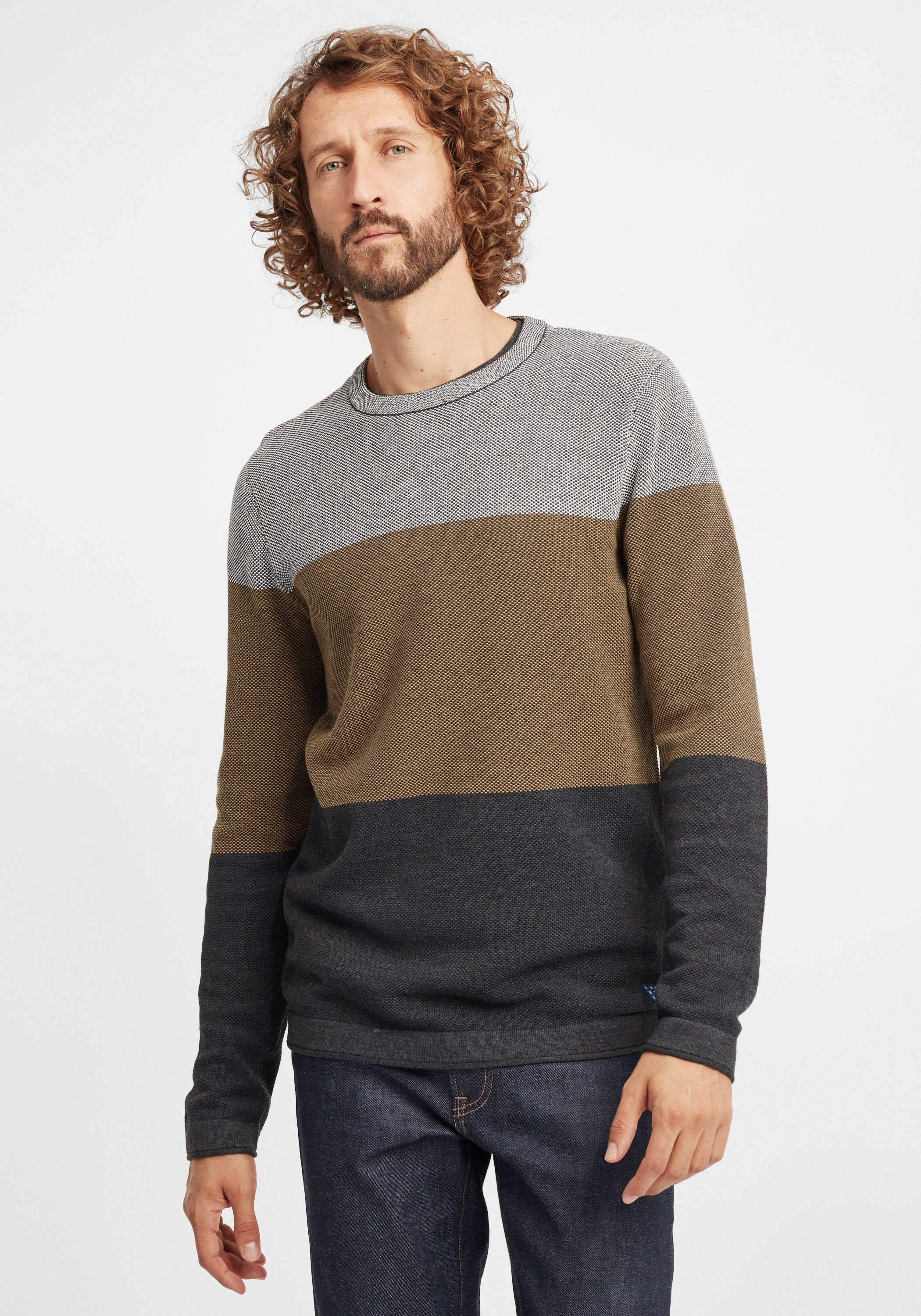 Blend Strickfleece-Pullover »Strickpullover BHSabino«