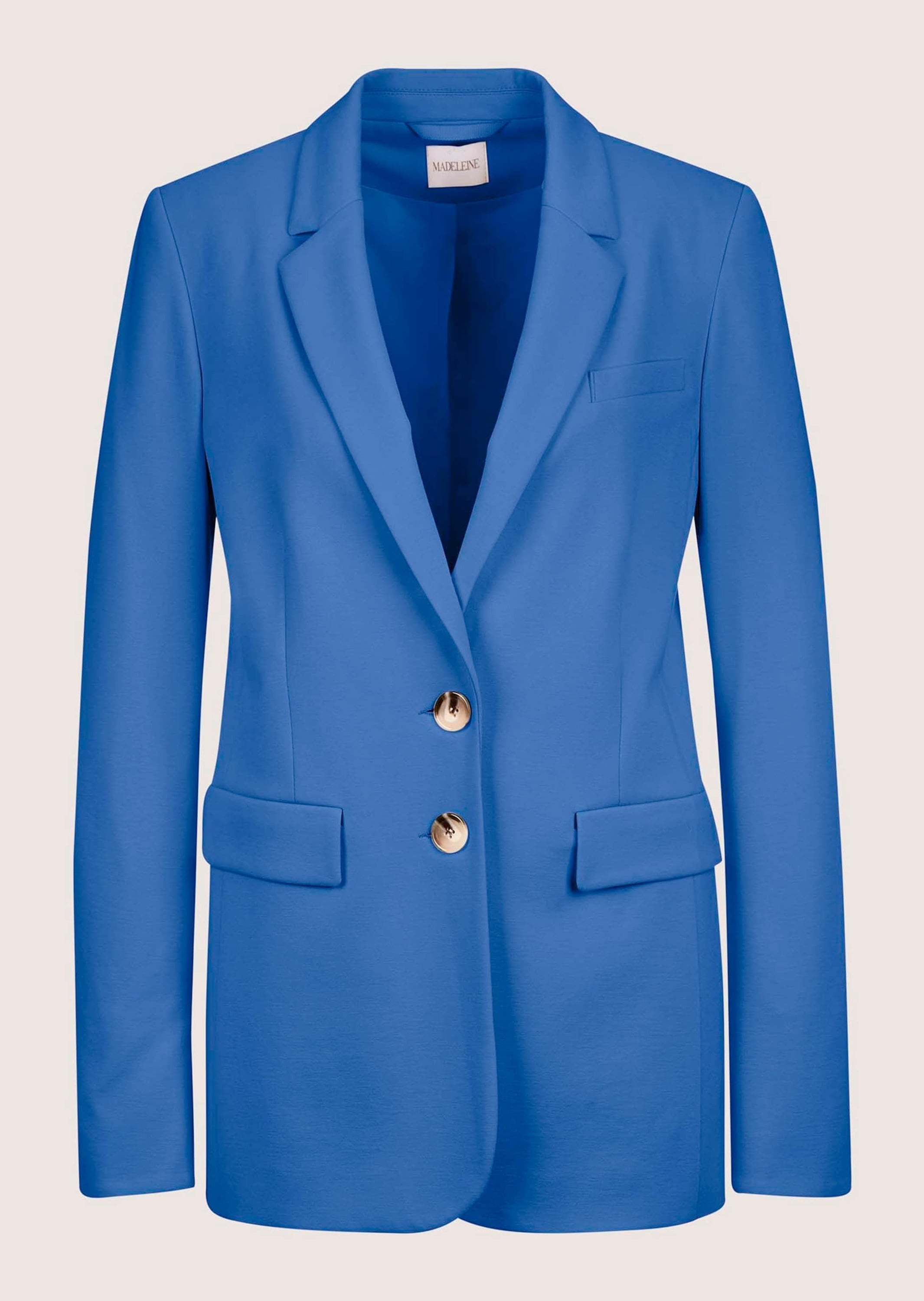 MADELEINE Jackenblazer "Blazer Floraler Jersey-Blazer in langer Form"
