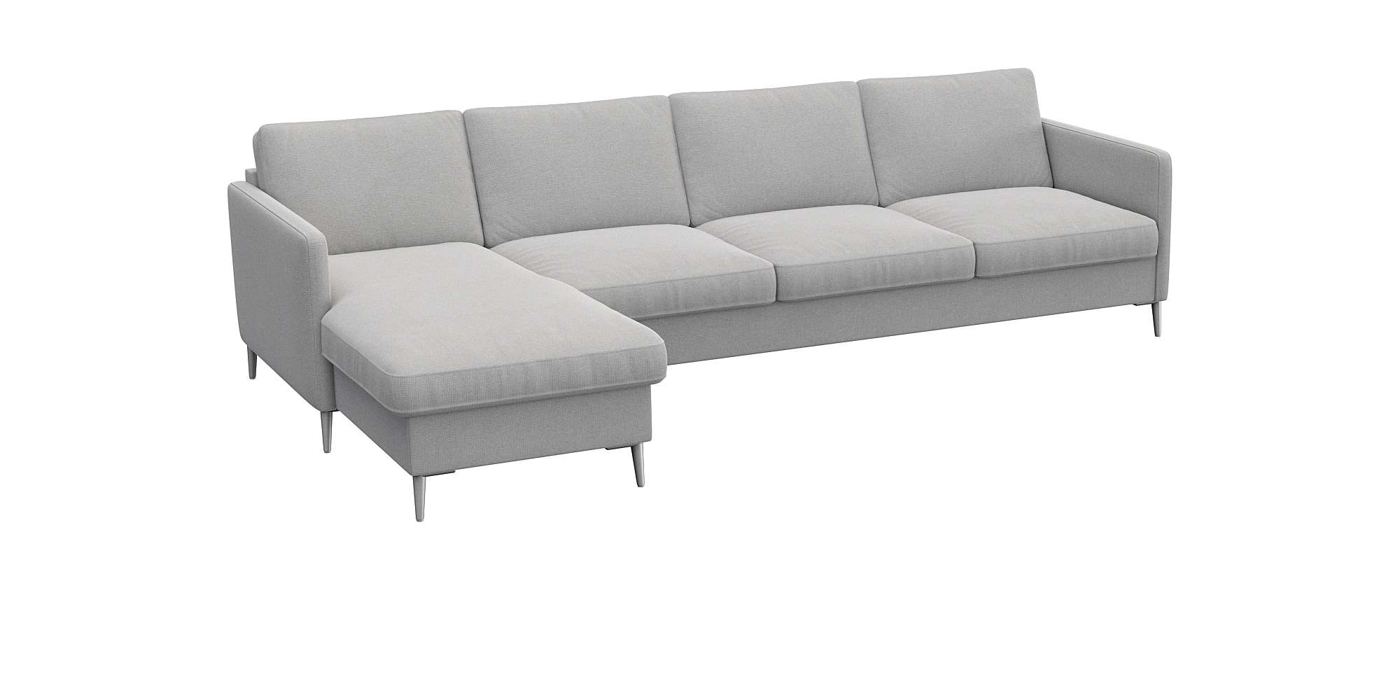 FLEXLUX Ecksofa "Fiore, L-Form, bequem und komfortabel durch hochwertigem S günstig online kaufen