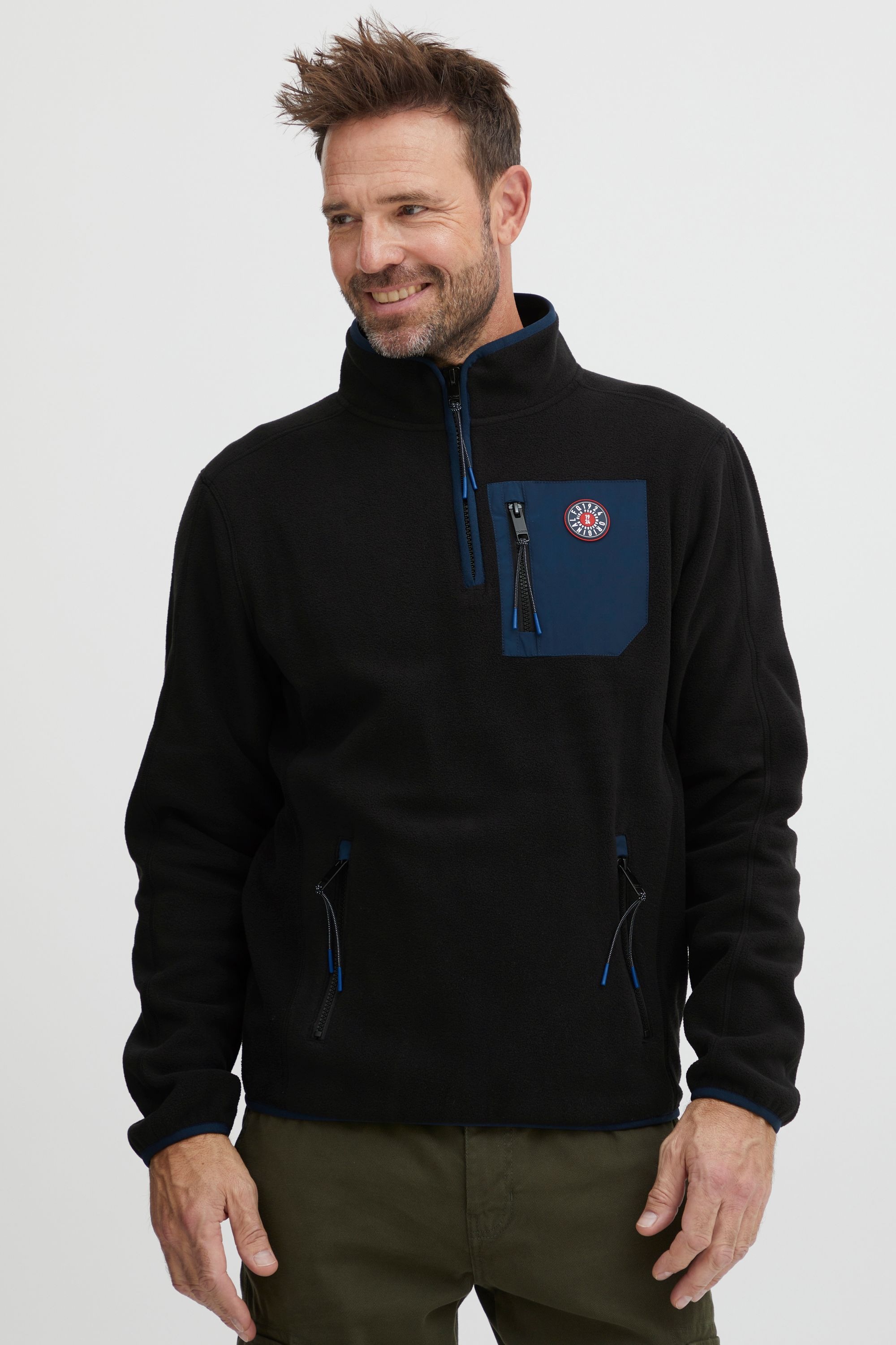 FQ1924 Fleecepullover "Fleecejacke FQLucas" günstig online kaufen