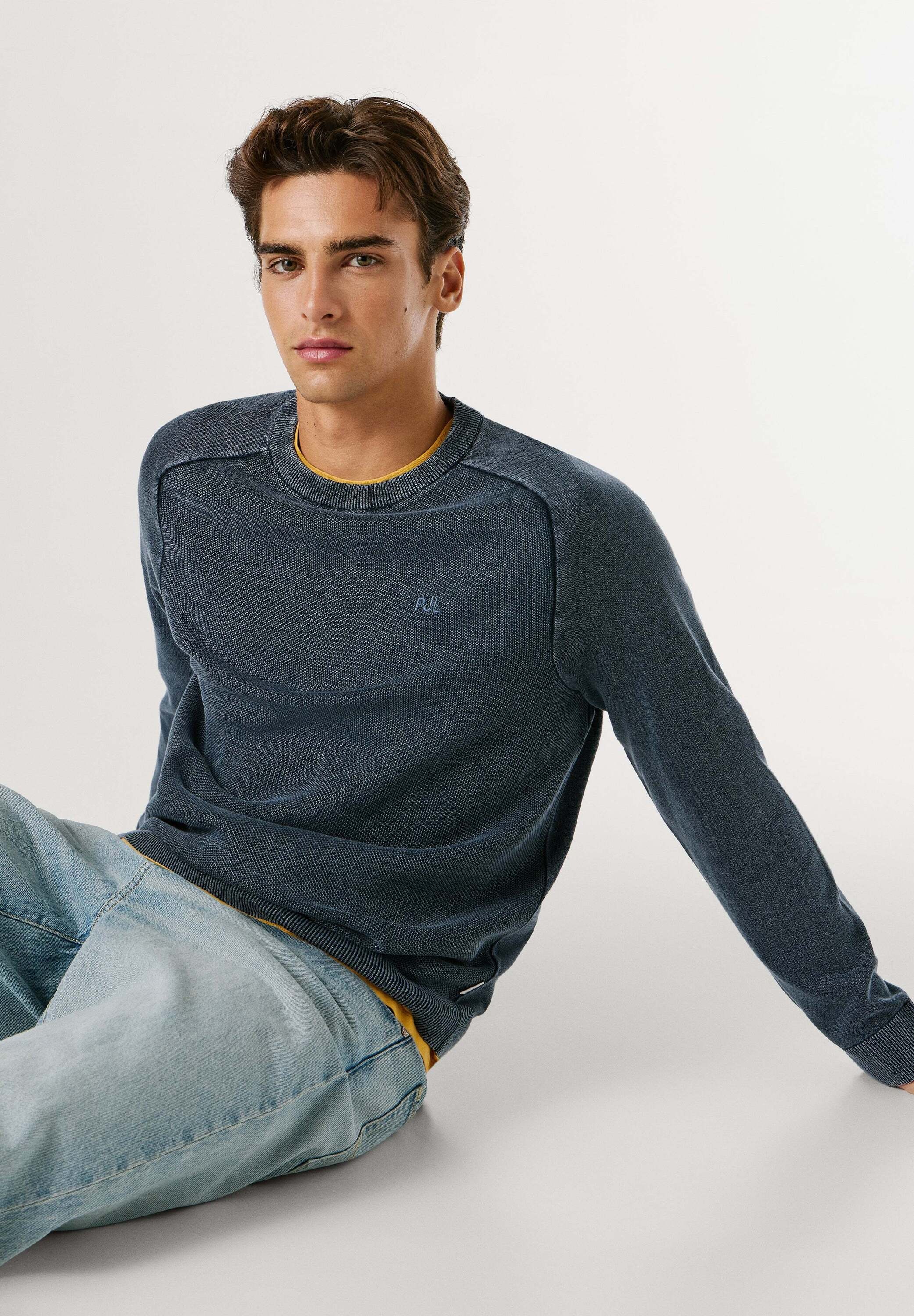 Pepe Jeans V-Ausschnitt-Pullover »jumper FLEET«