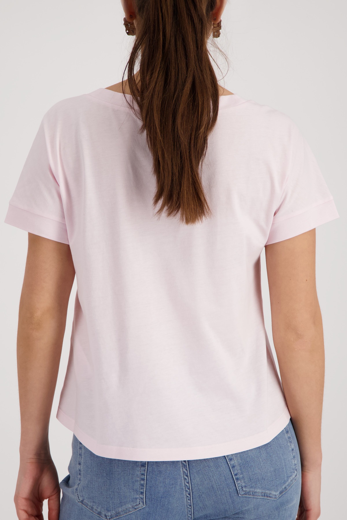 Monari Schlupfbluse »Schluse Basic Schluse« Regular fit mit Brusttasche