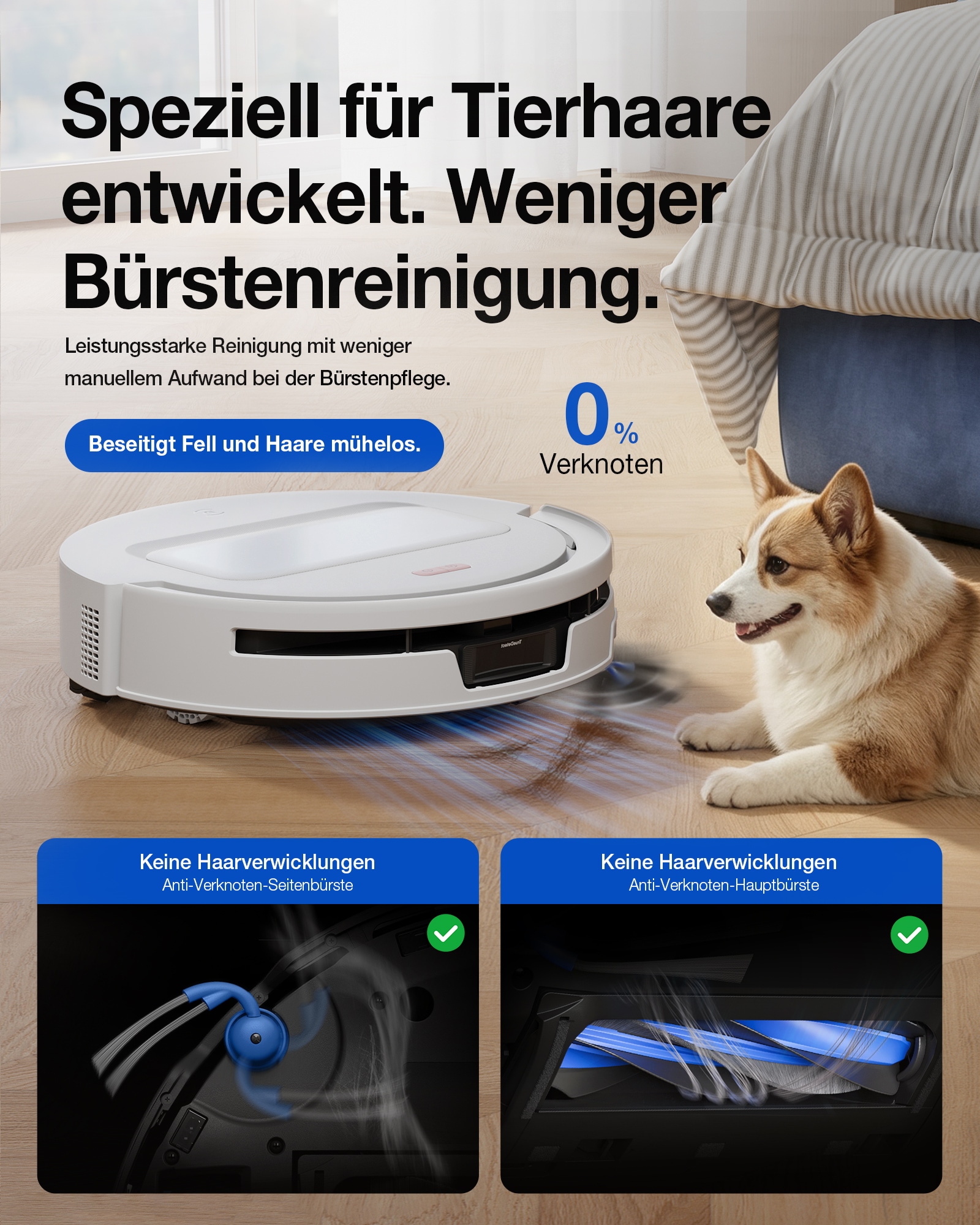 ECOVACS Nass-Trocken-Saugroboter »DEEBOT T90 MAX PRO« 40.000 Pa + 16,45L/s Luftstrom, Wischwalze, All-in-One Station
