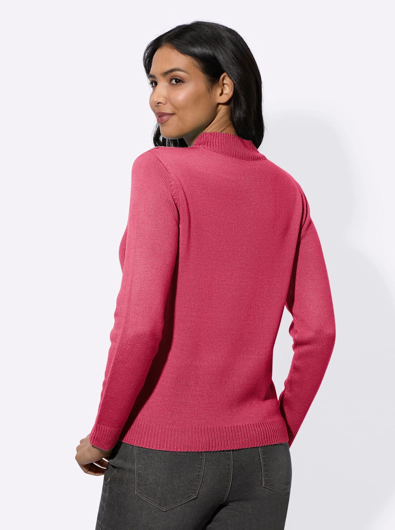 Classic Basics Stehkragenpullover "Stehkragen-Pullover" günstig online kaufen