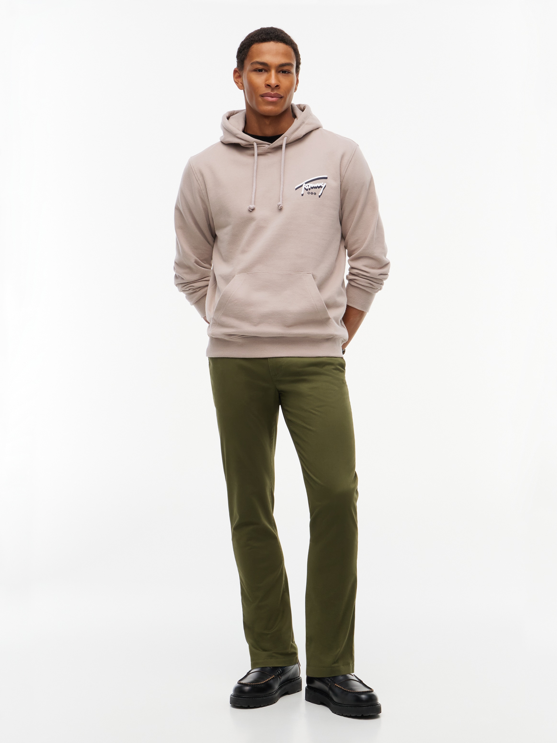 Tommy Jeans Kapuzensweatshirt »REGULAR NYC SIGNATURE HOODIE«, Regular fit mit Kapuze
