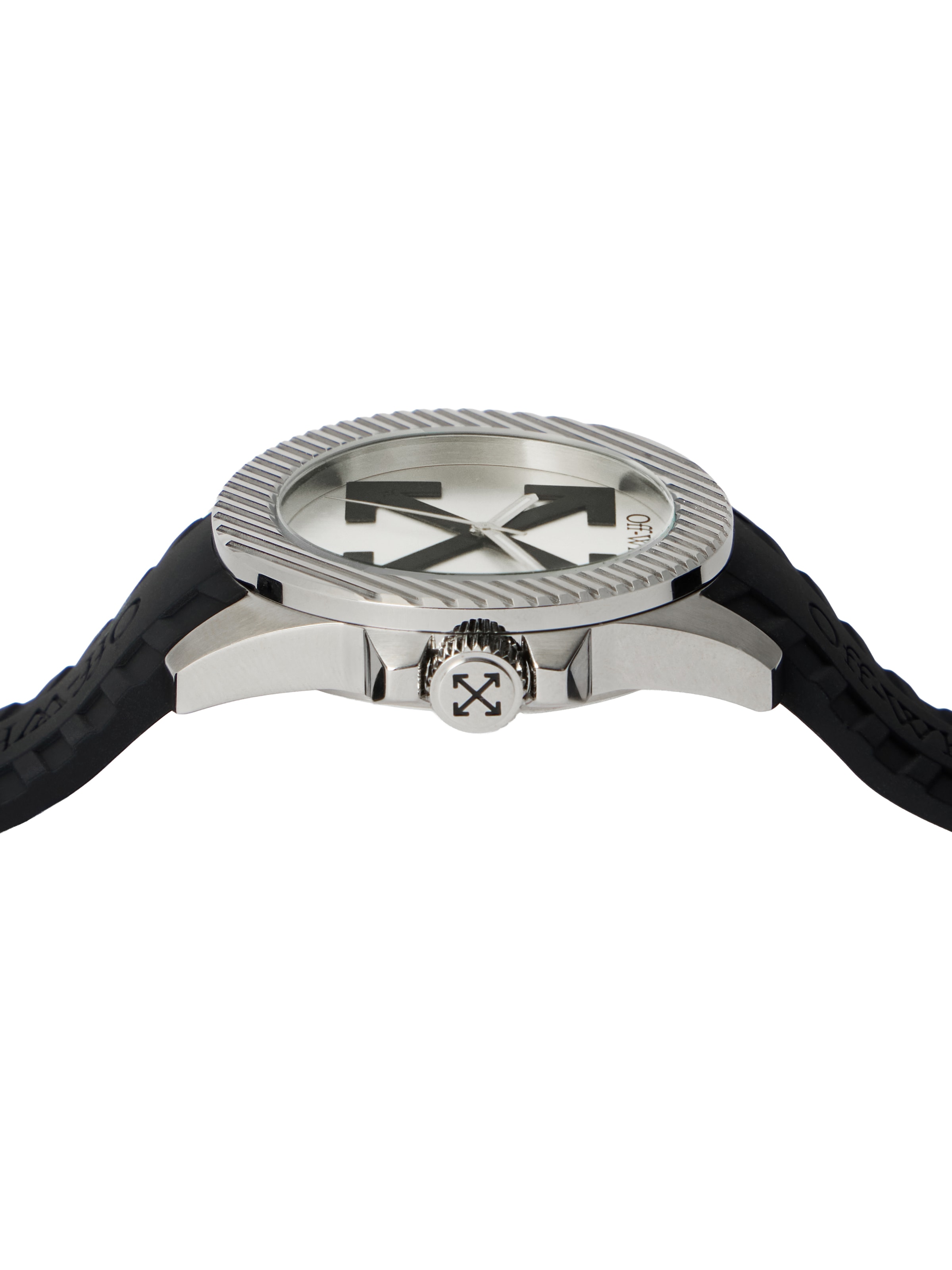 OFF-WHITE Quarzuhr »NO SIR« Armbanduhr, Herrenuhr, Silikonarmband, analog
