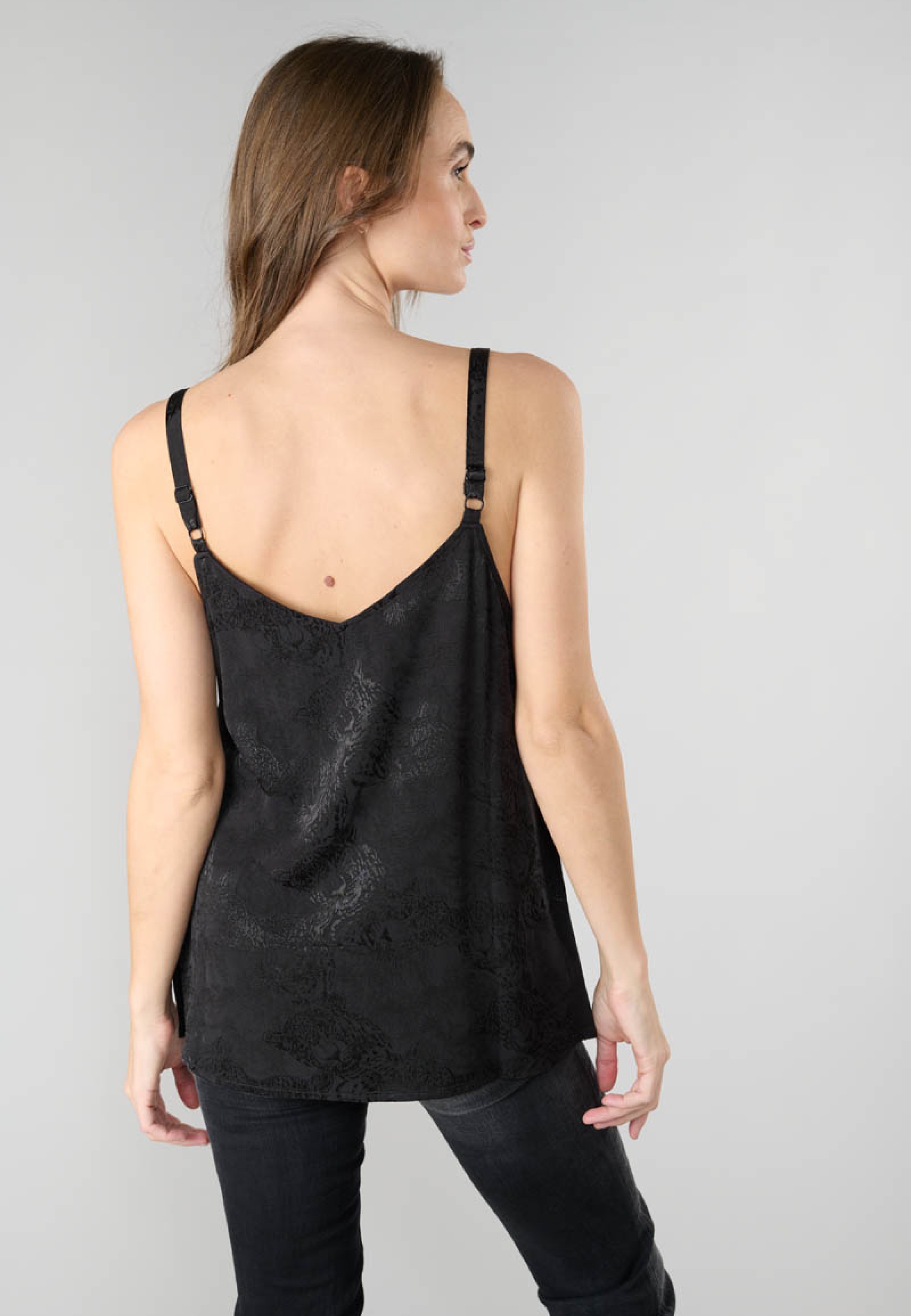 Le Temps Des Cerises Trägertop »ANETH«, mit angesagtem Jacquard-Muster