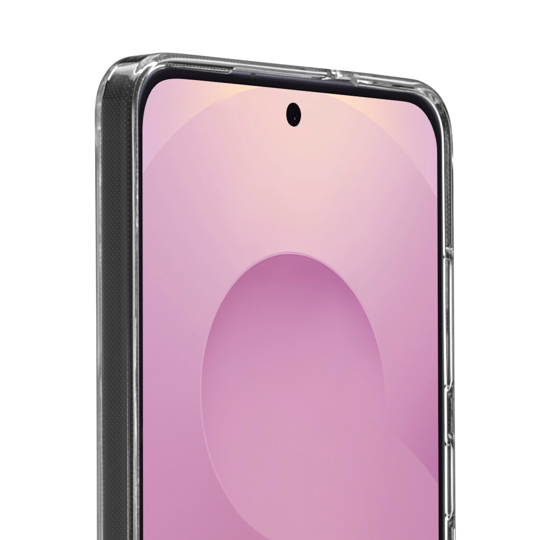 Hama Smartphone-Hülle »Handyhülle f Galaxy S25 Edge (durchsichtig, kratzfest, ohne Vergilben)«, Samsung Galaxy S25 Edge