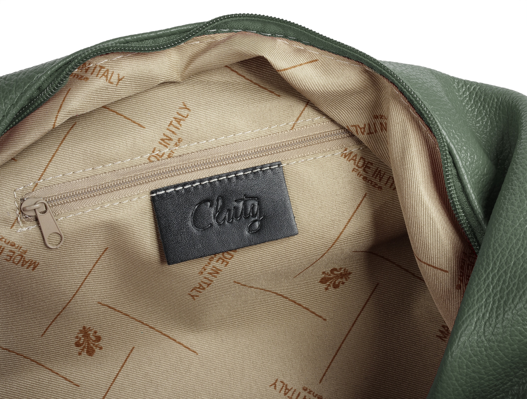 Cluty Shopper, echt Leder, Made in Italy