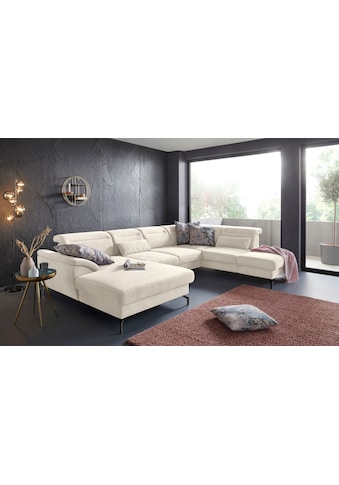 sit&more Wohnlandschaft, 15 cm Fußhöhe, inklusive Sitztiefenverstellung, wahlweise... kaufen sit&more Wohnlandschaft, 15 cm Fußhöhe, inklusive Sitztiefenverstellung, wahlweise... kaufen