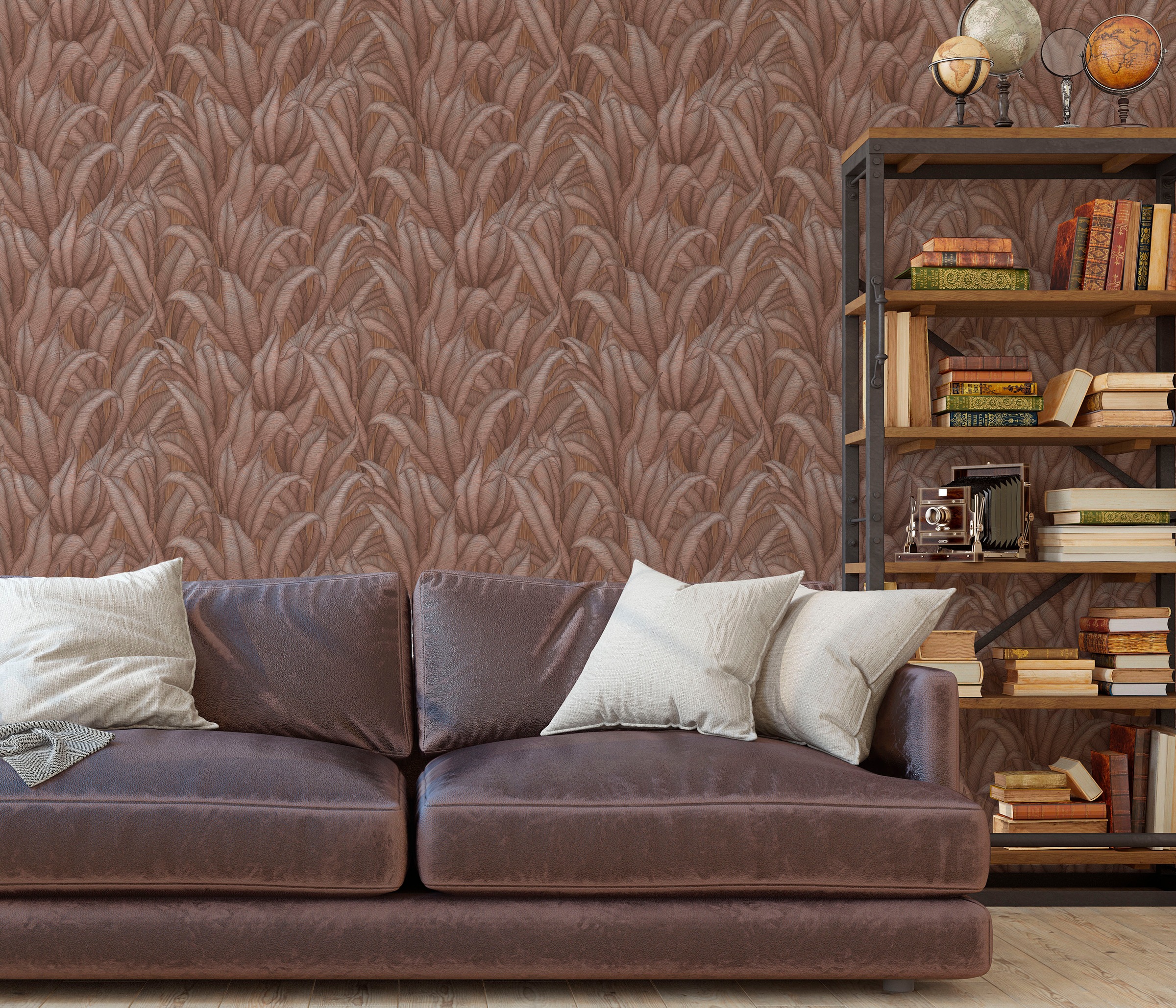 Fashion for walls Vliestapete »Sansibar«, floral, Phthalate frei