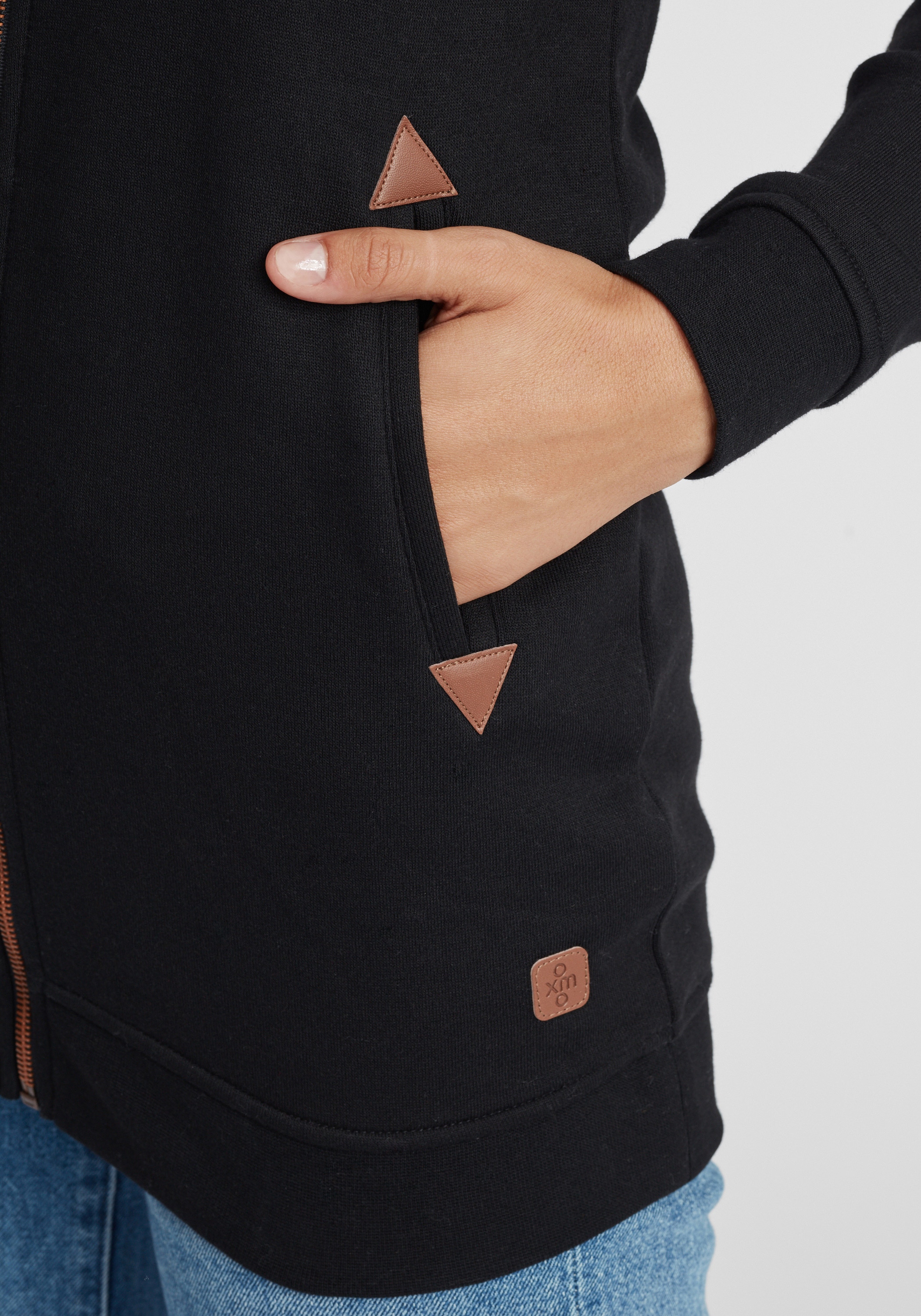 OXMO Sweatjacke »Sweatjacke OXVicky«
