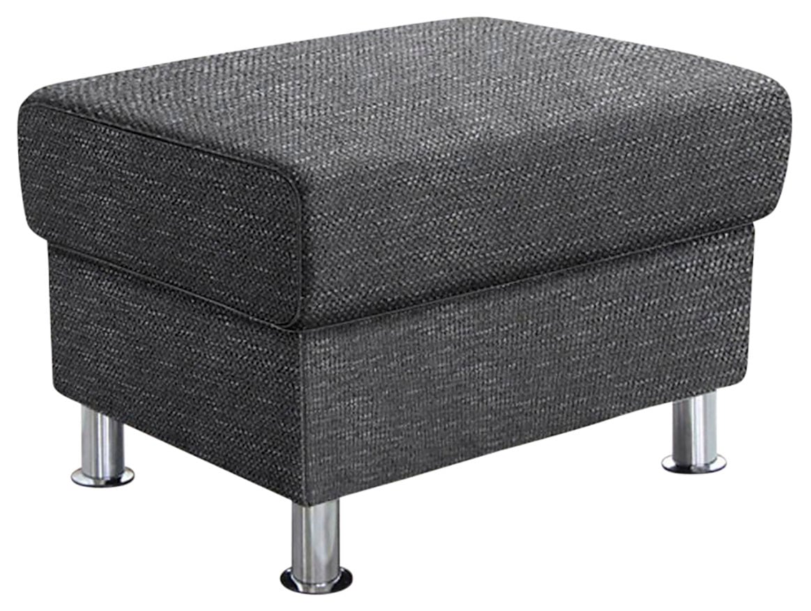 TRENDMANUFAKTUR Hocker "Rondo, Polsterhocker zur Serie, Breite 67 cm, Füße günstig online kaufen