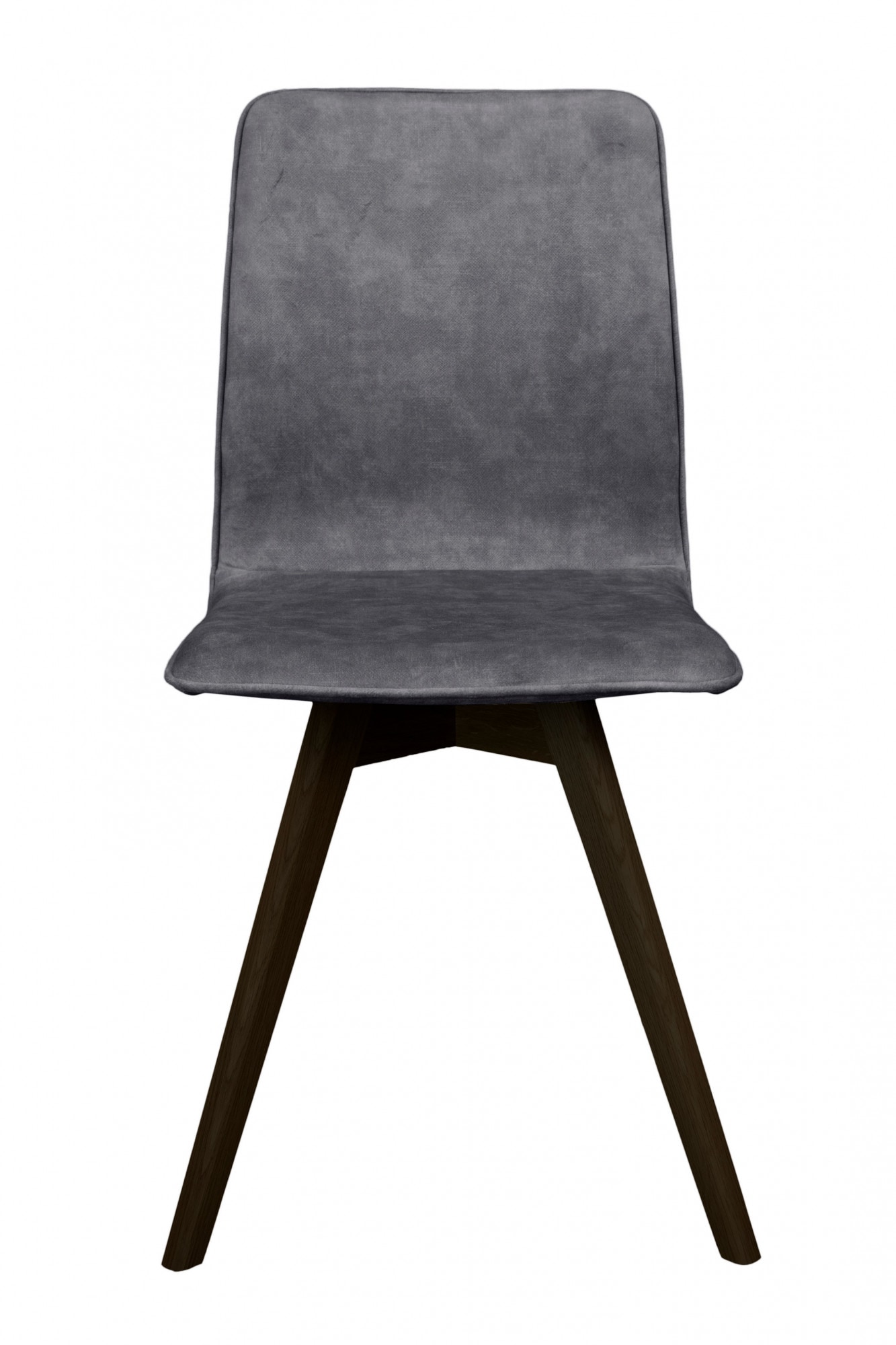 andas Esszimmerstuhl »Rania«, (Set), 2 St., Samtvelours, Massivholzgestell, mit Keder