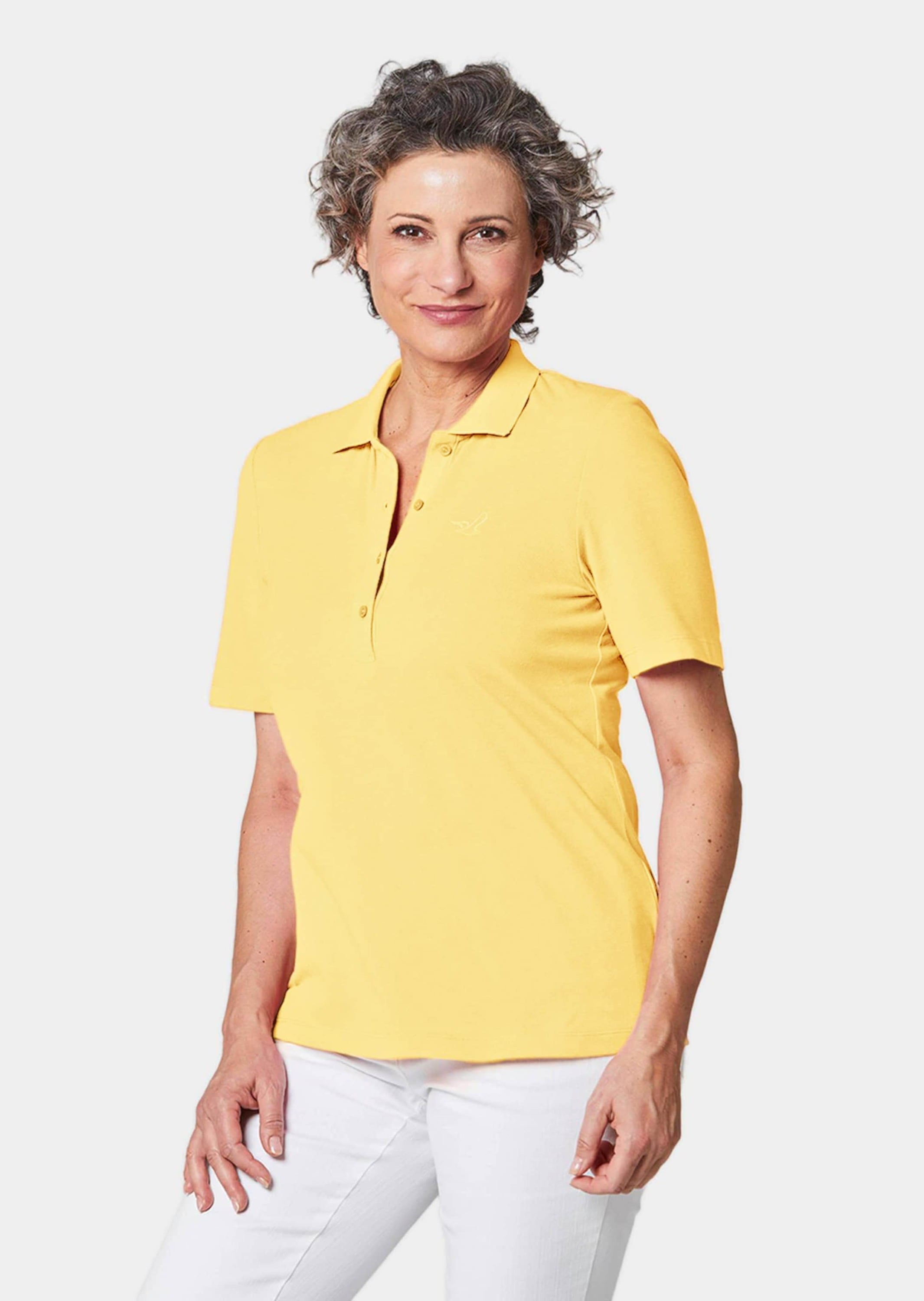 GOLDNER Poloshirt »Poloshirt Poloshirt in hochwertiger Pikee-Qualität«