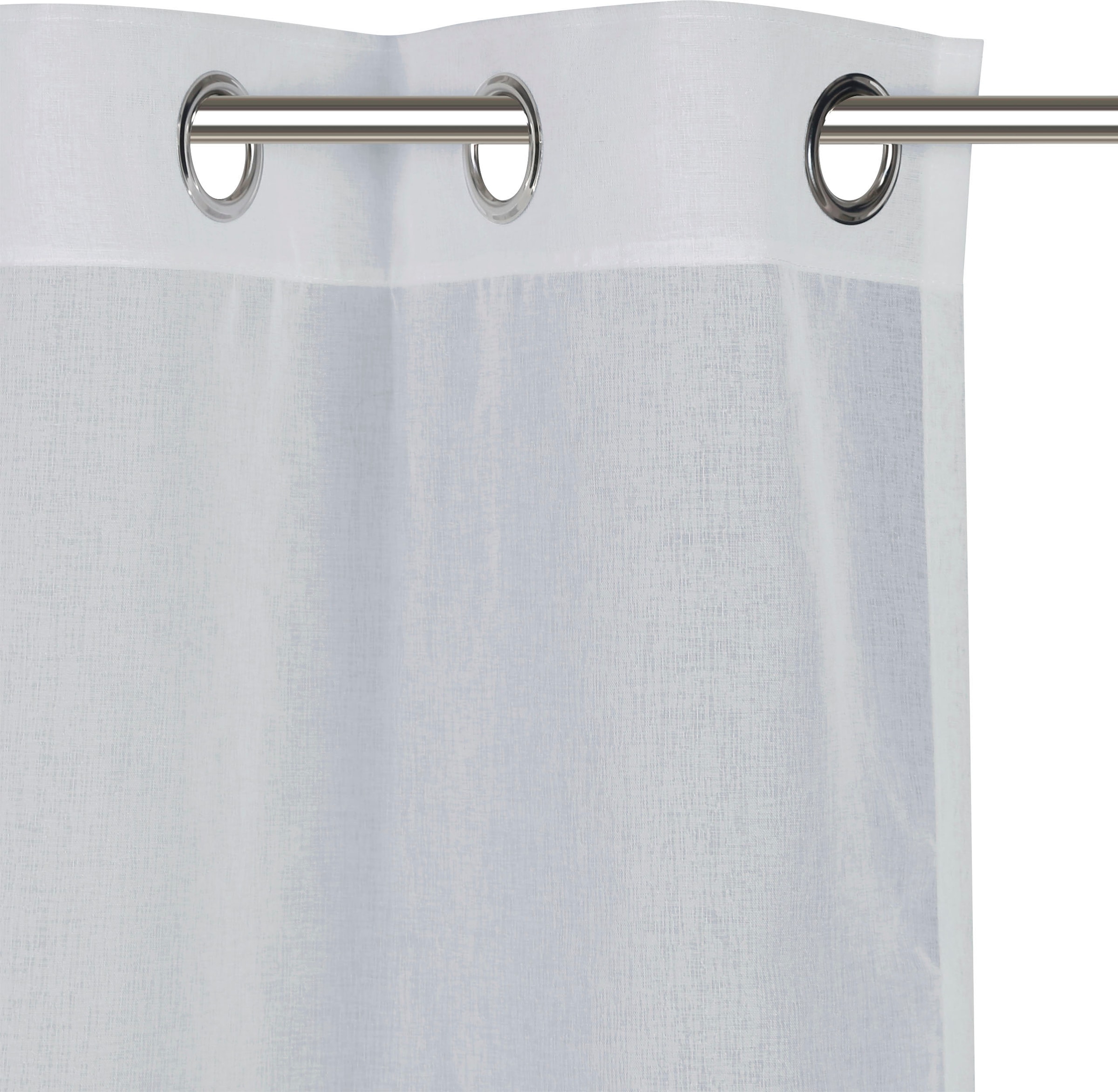 my home Gardine »Dolly«, (1 St.), Transparent, Gewebt, Polyester