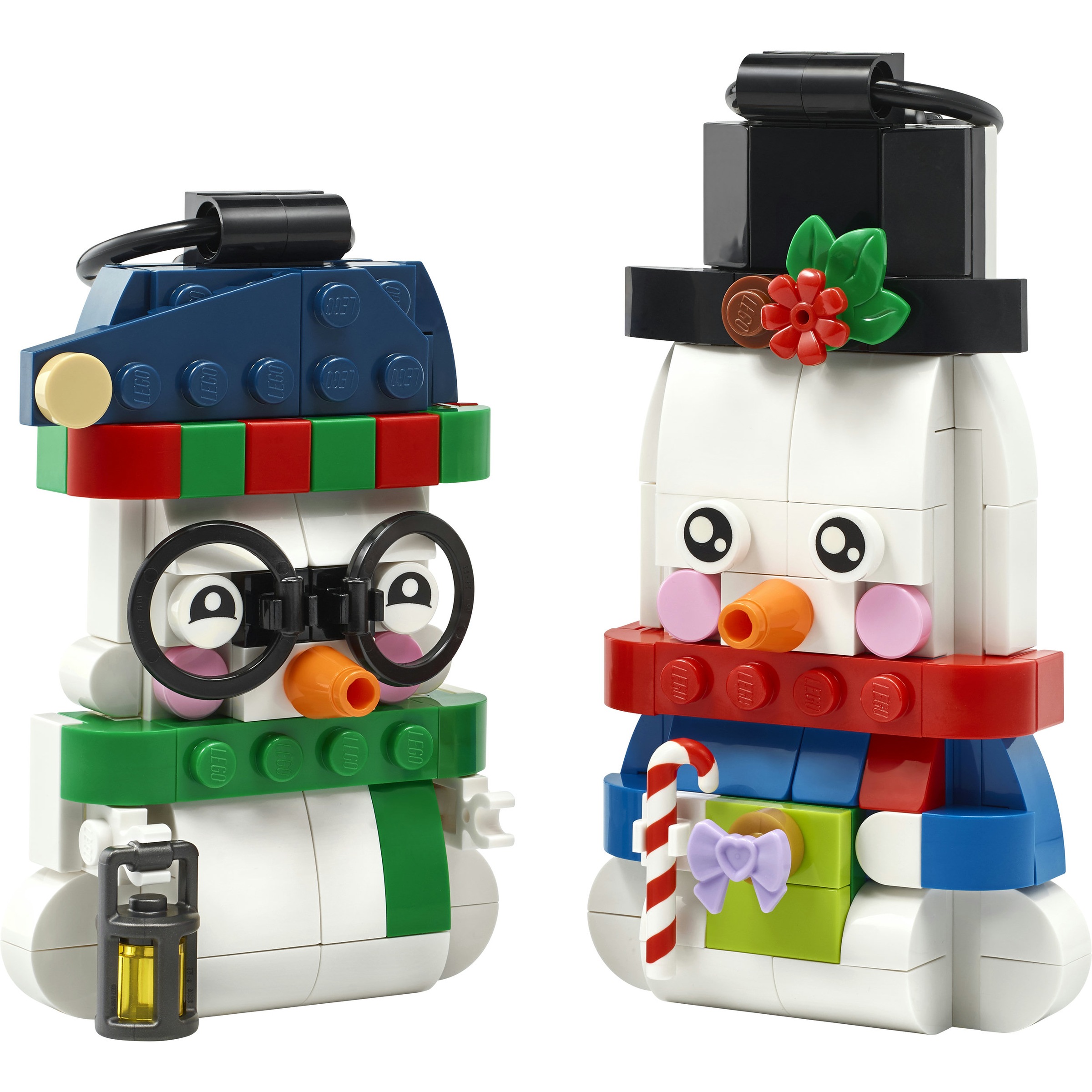 LEGO® Konstruktionsspielsteine »Deko-Schneemänner (40812), LEGO Iconic« Made in Europe