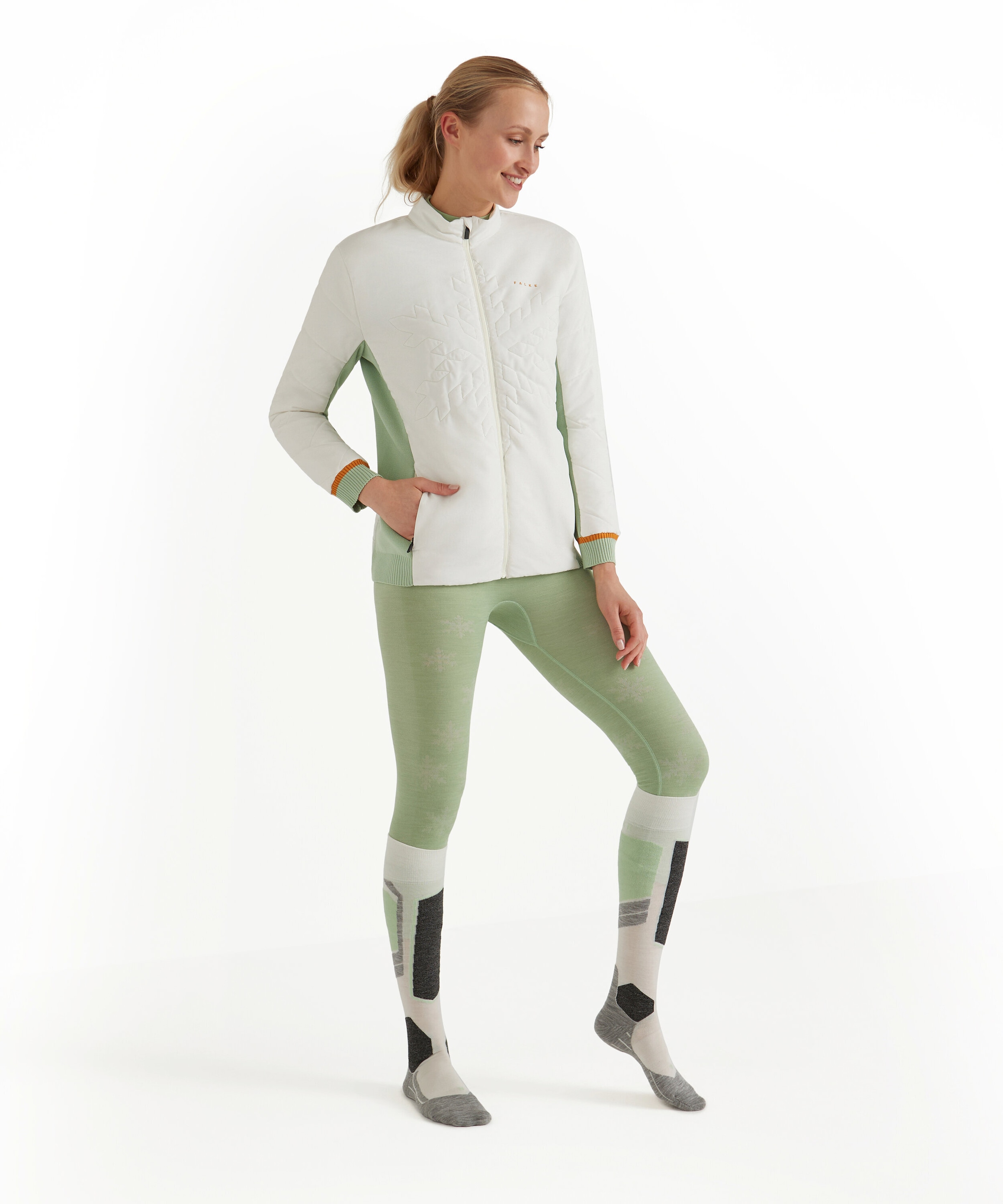 FALKE Skijacke »FALKE Zip-Jacke« 1 Stk. tlg.