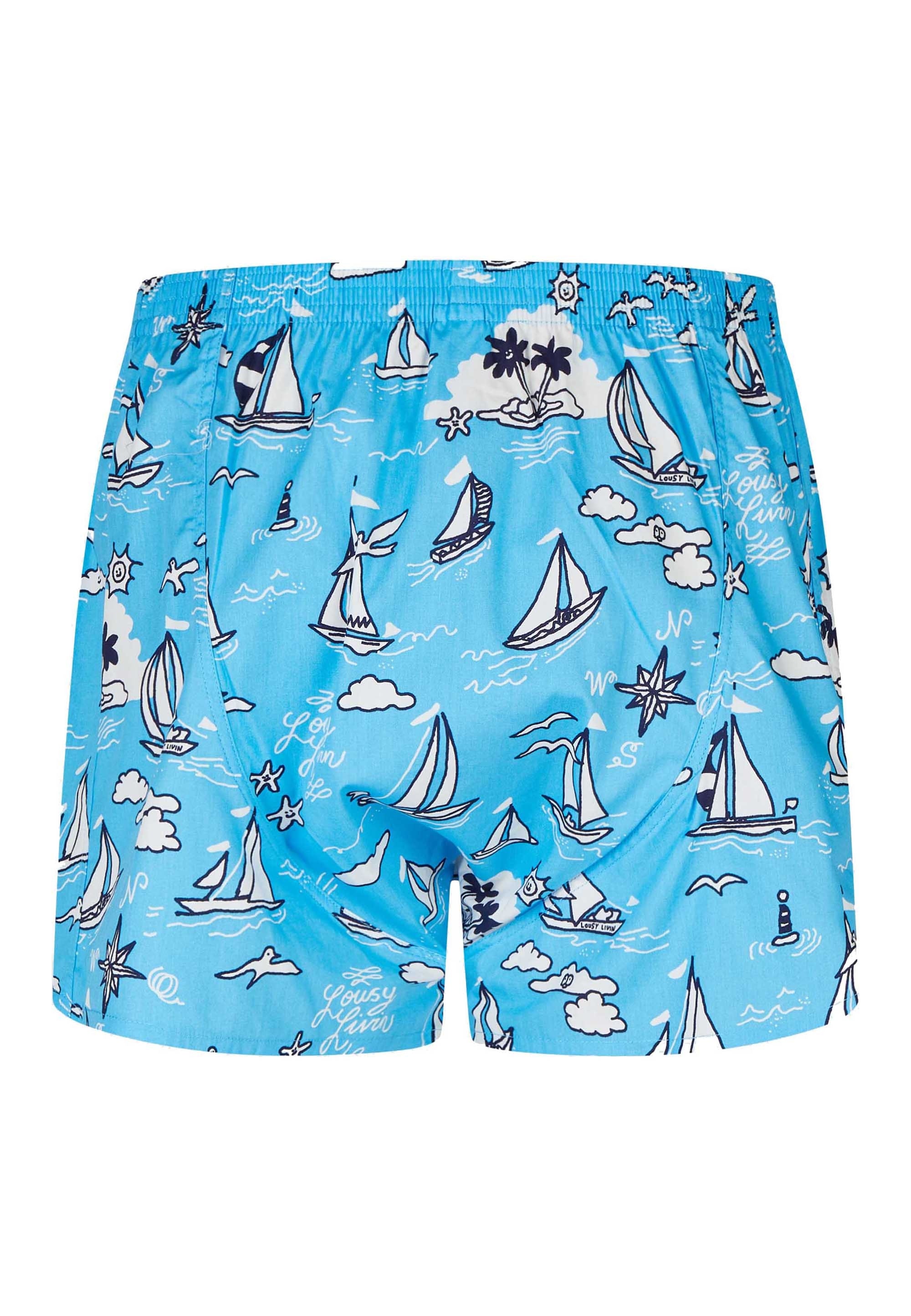 Lousy Livin Boxershorts »Into the Blue« mit lässigen Allover-Prints