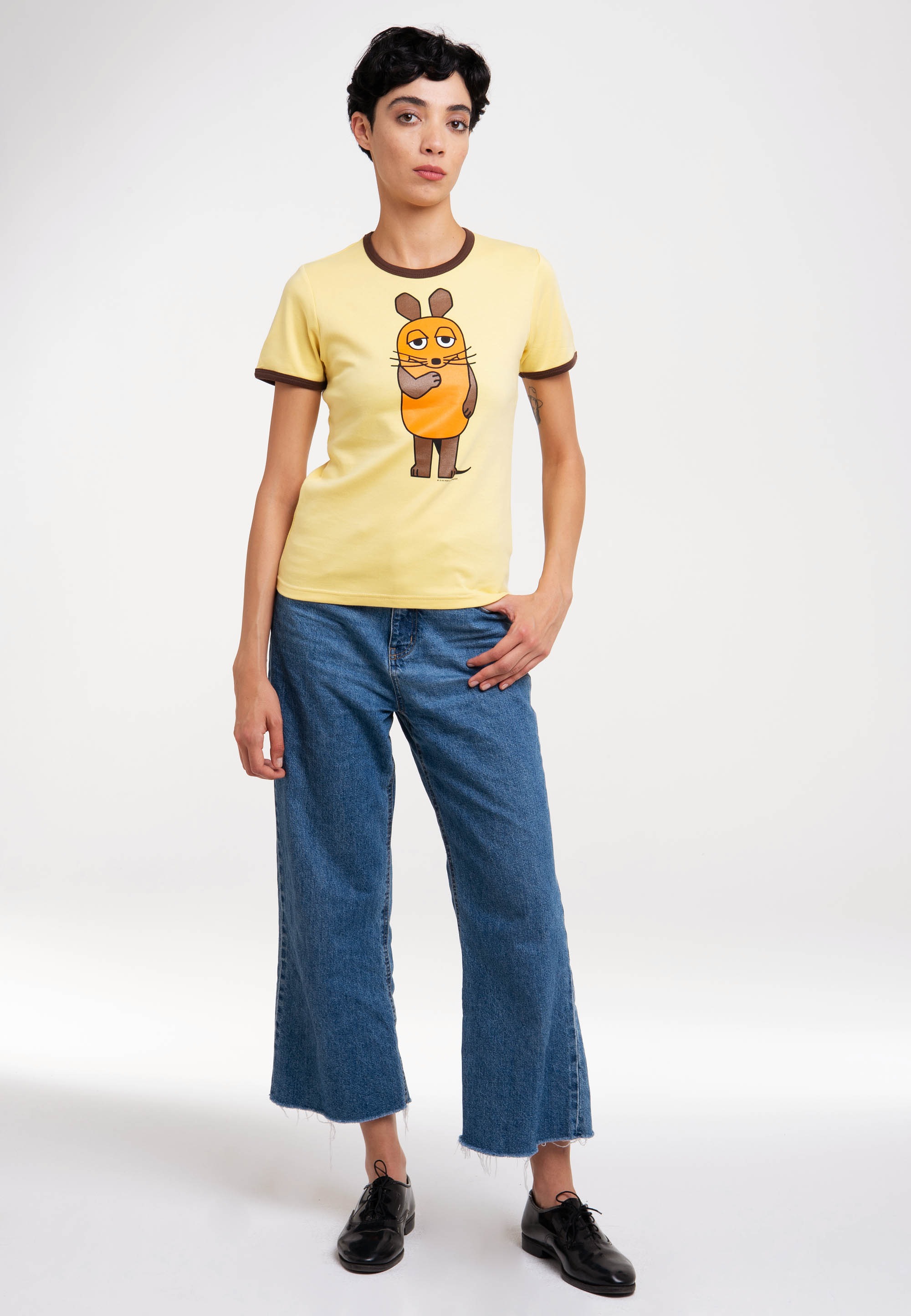LOGOSHIRT T-Shirt »Die Sendung mit der Maus - Die Maus«, mit lizenziertem Print