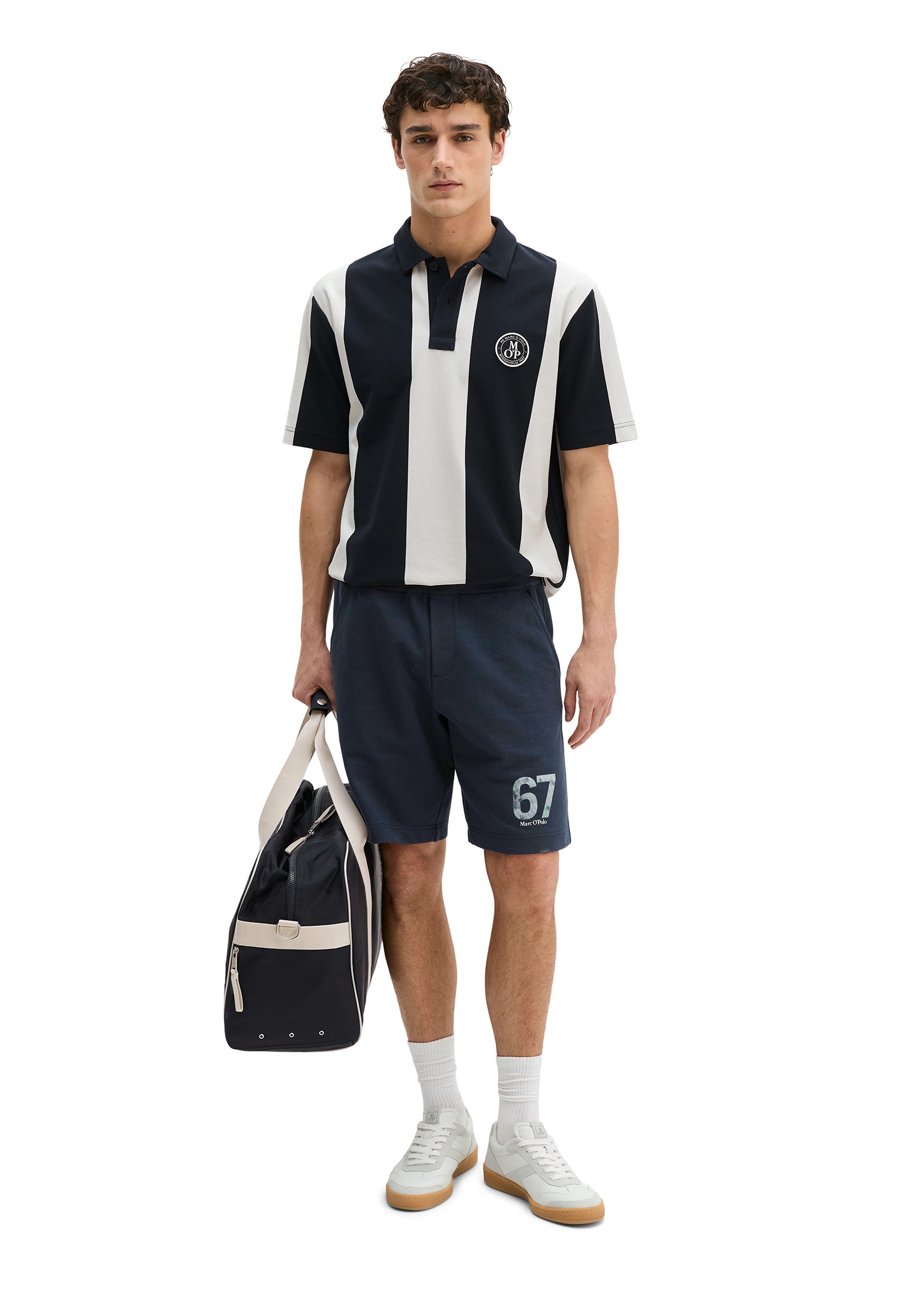Marc O'Polo Poloshirt »aus schwerer Bio-Baumwoll-Qualität«