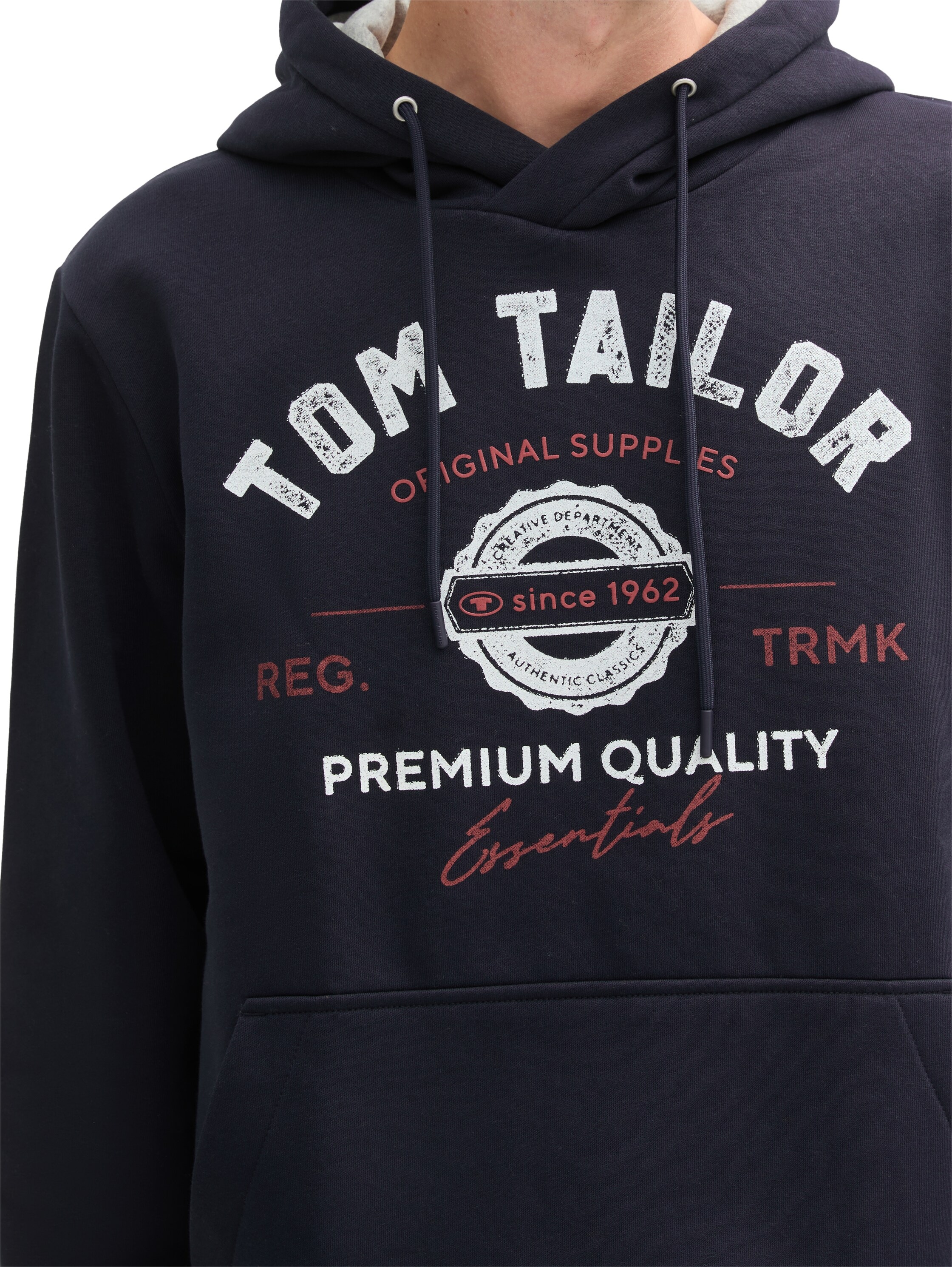 TOM TAILOR Kapuzensweatshirt, mit Kapuze