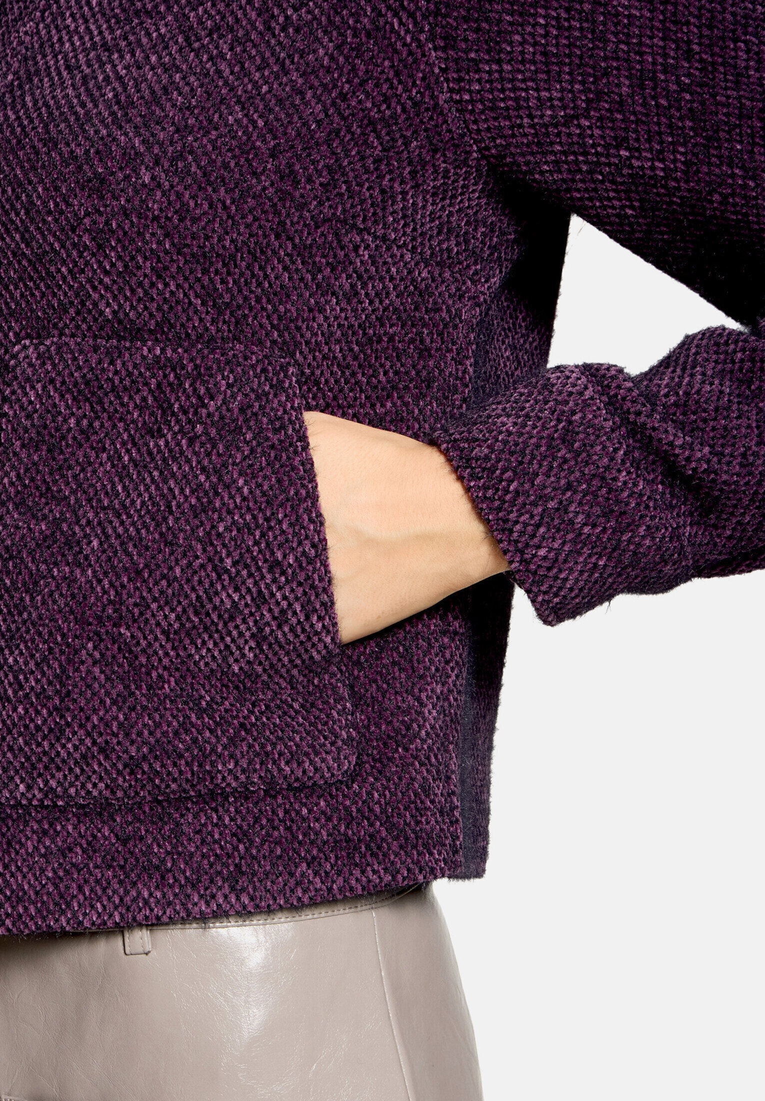 Cartoon Jackenblazer »Damen mit aufgesetzten Taschen«