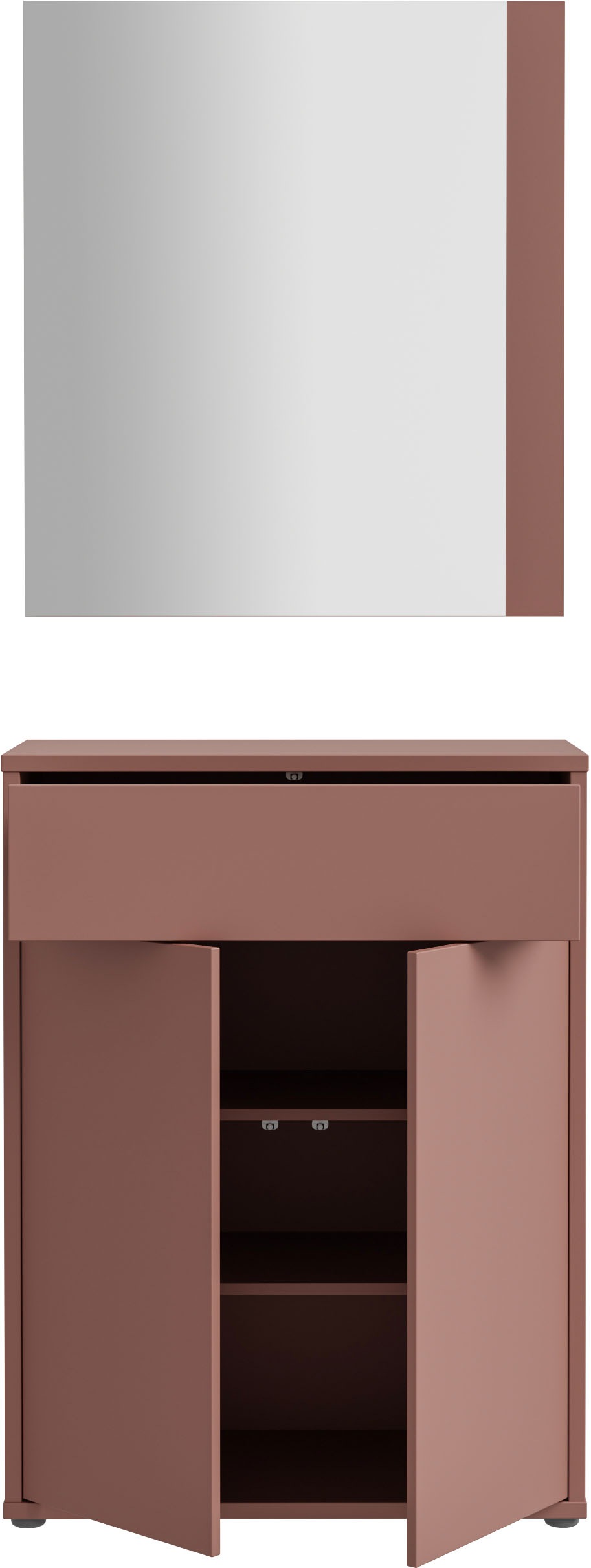 Thumbnail - FORTE Garderoben-Set "Alice-Springs" 2 Stk. tlg.