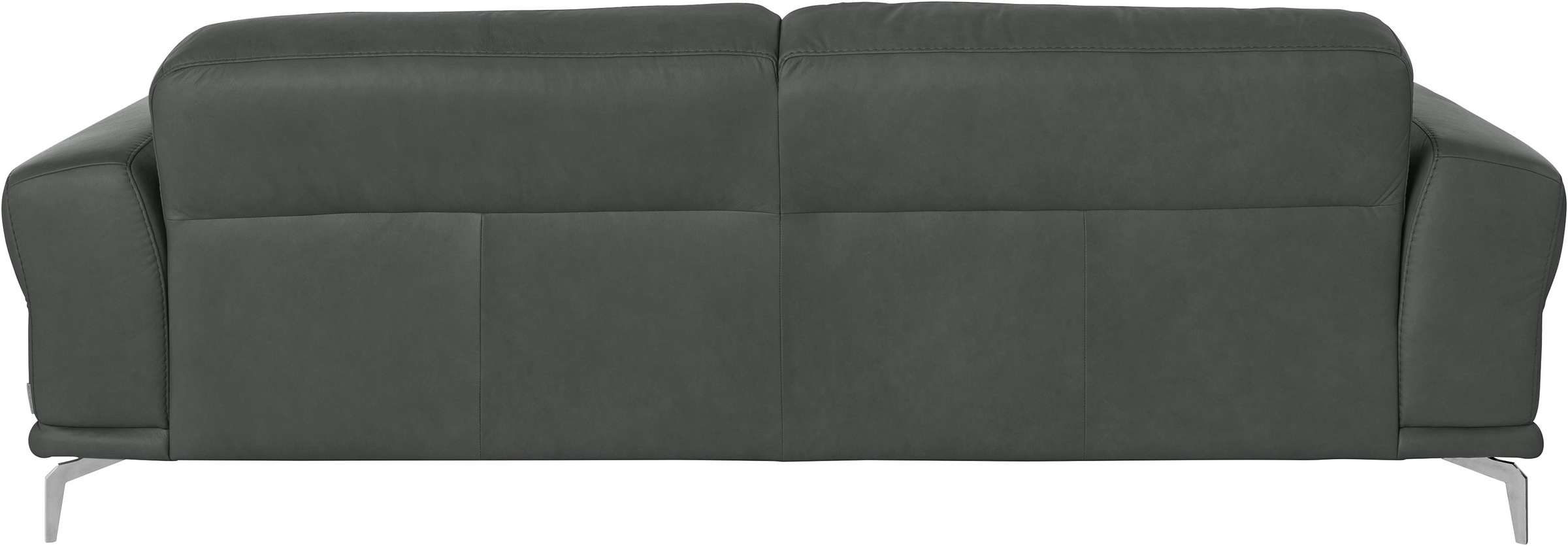 W.SCHILLIG 2,5-Sitzer »montanaa«, mit Metallfüßen in Chrom glänzend, Breite 232 cm