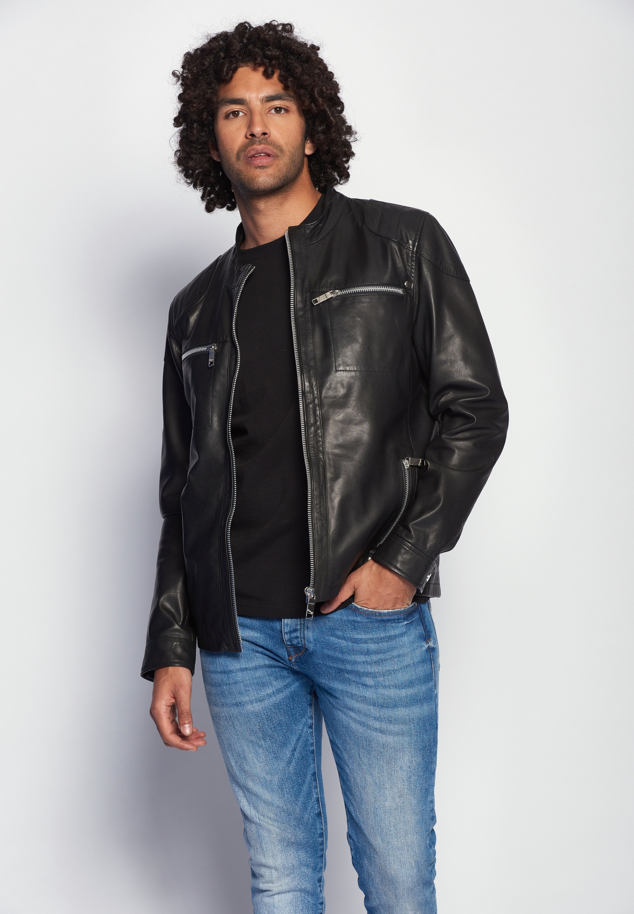 Maze Lederjacke "Flint" günstig online kaufen