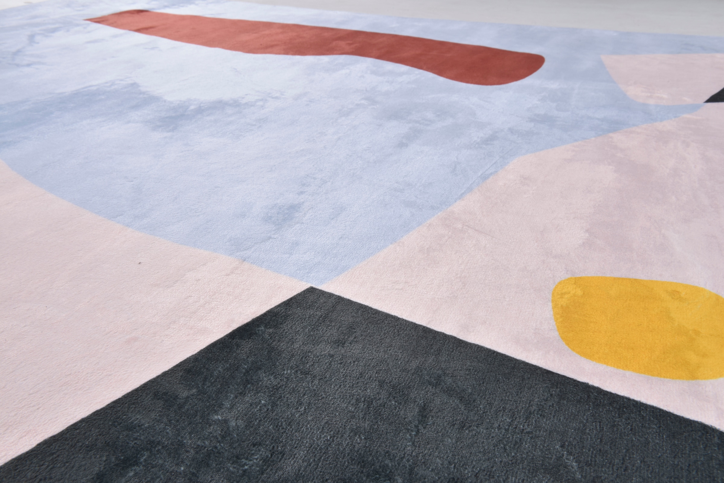 TOM TAILOR BAUR HOME modernes Teppich - rechteckig, | Design ONE«, »Shapes Kurzflor, bedruckt